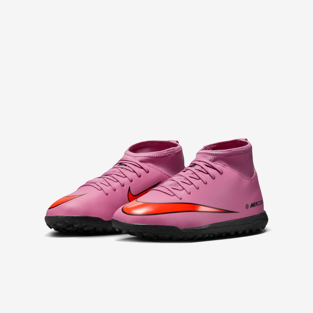 Nike Jr. Mercurial Superfly 10 Club Little/Big Kids' Turf High-Top Shoes