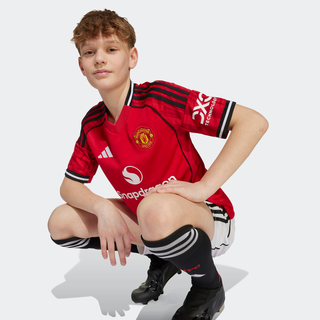 adidas Manchester United 25/26 Home Jersey Kids