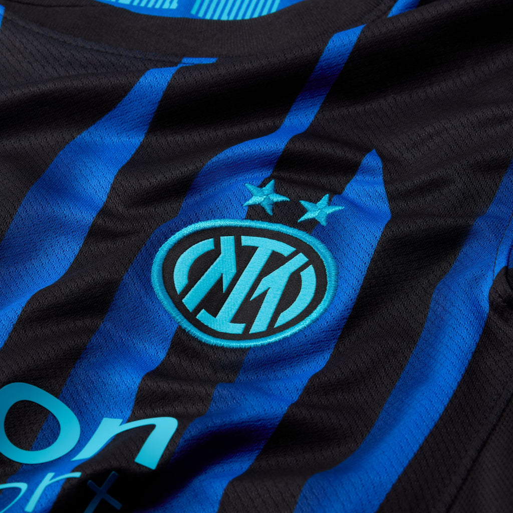 Inter Milan 2025/26 Stadium Home Big Kids' Nike Dri-FIT Replica Jersey