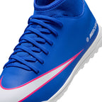 Nike Jr. Mercurial Superfly 10 Club Younger/Older Kids' Turf High-Top Soccer Shoes