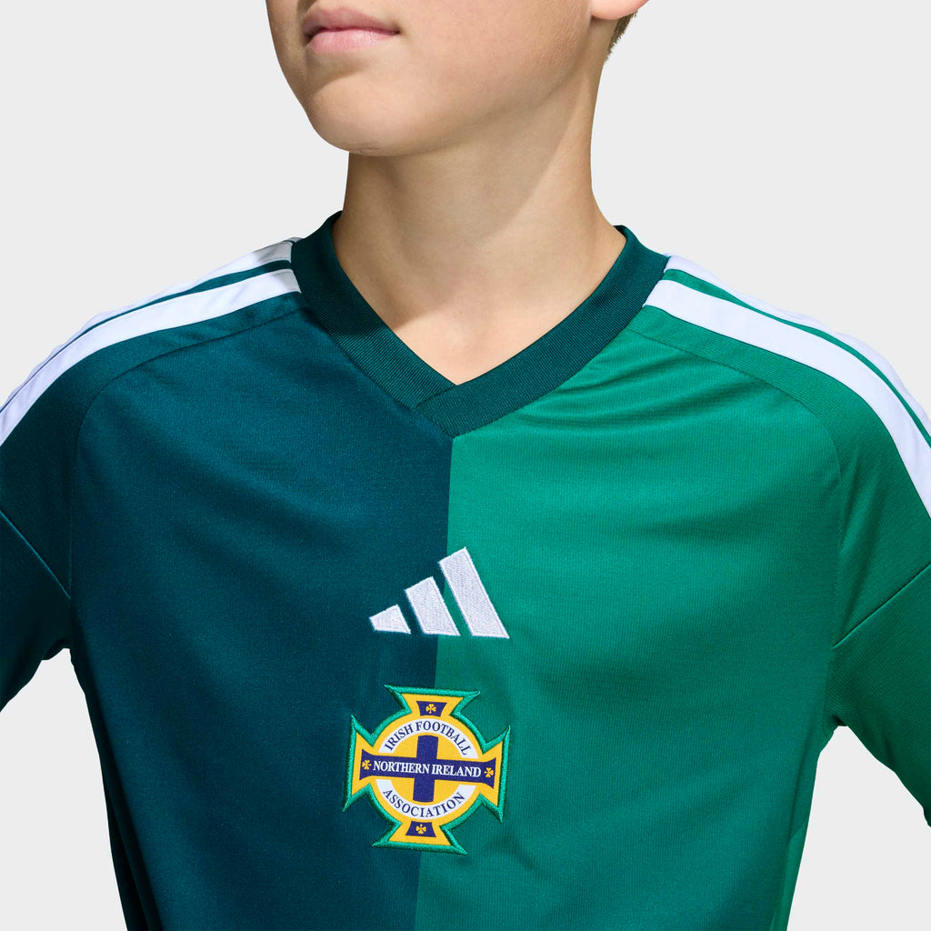 adidas Northern Ireland 26 Home Kids Jersey