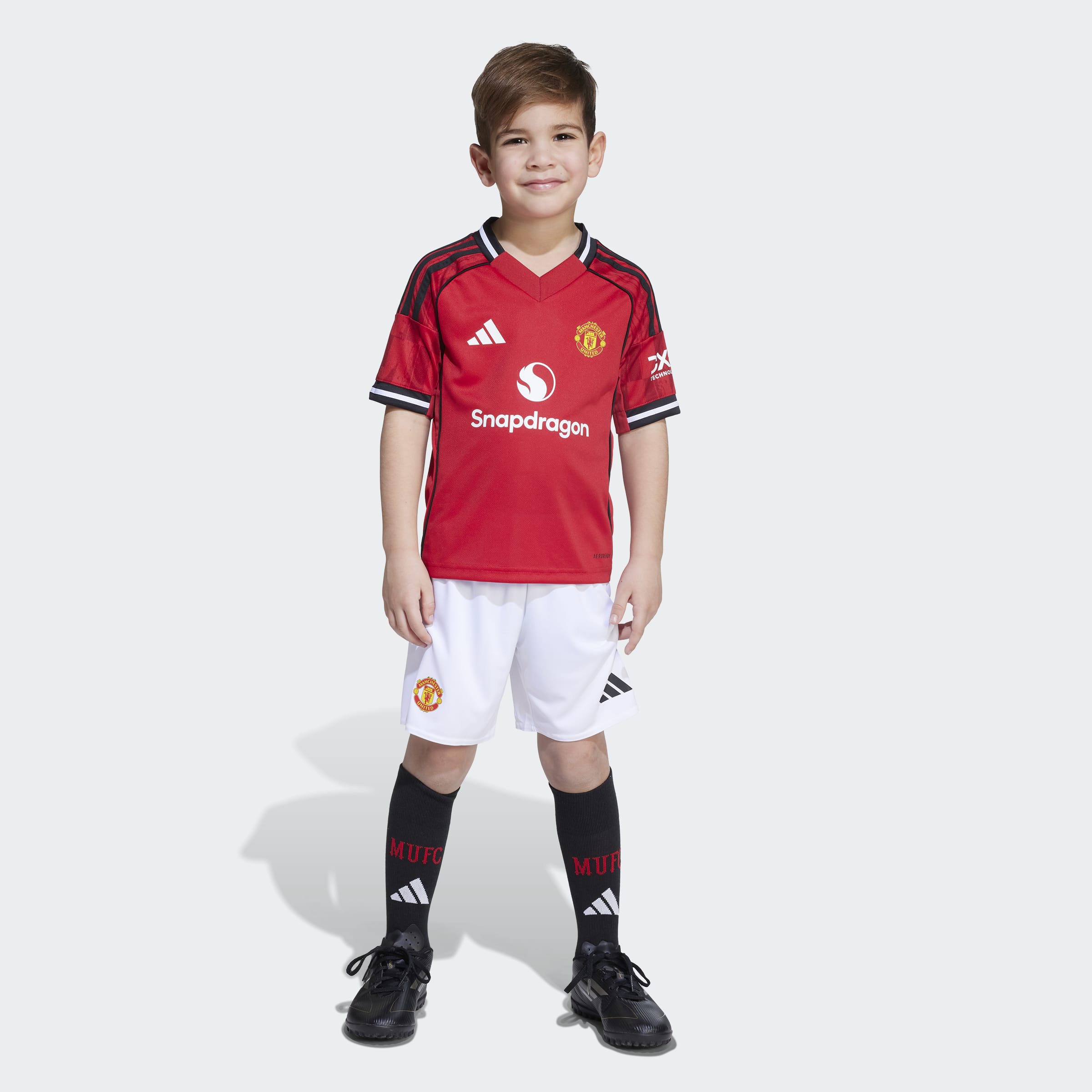 adidas Manchester United 25/26 Home Mini Kit Kids