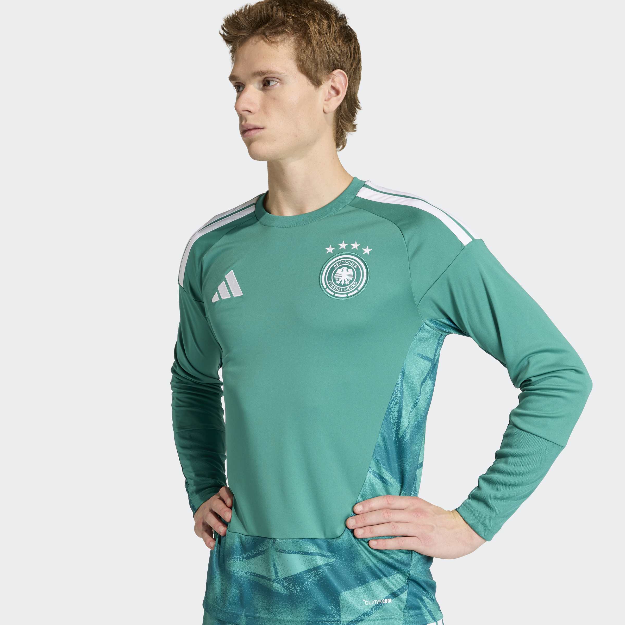 adidas Germany 26 Home Replica Goalkeeper Long Sleeve Jersey