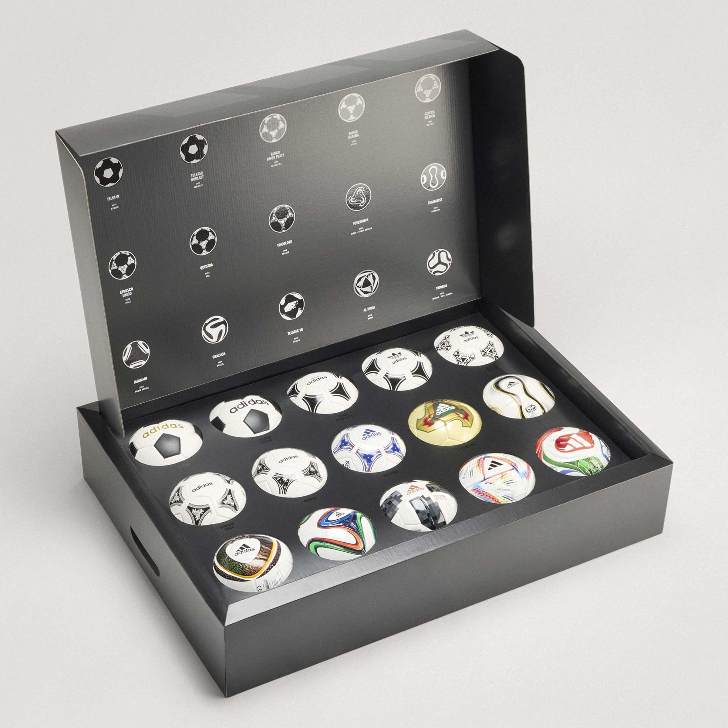 adidas フットボールミニボール 6個セット　おまけ付き adidas FIFA World Cup Historical Mini Ball Set – FC Soccer