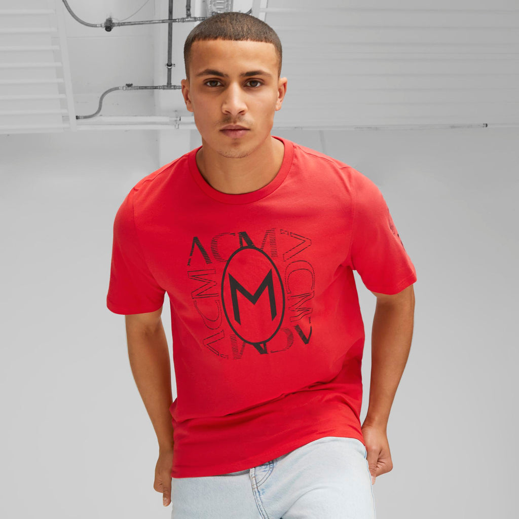 PUMA AC Milan Football Core Graphic T-Shirt