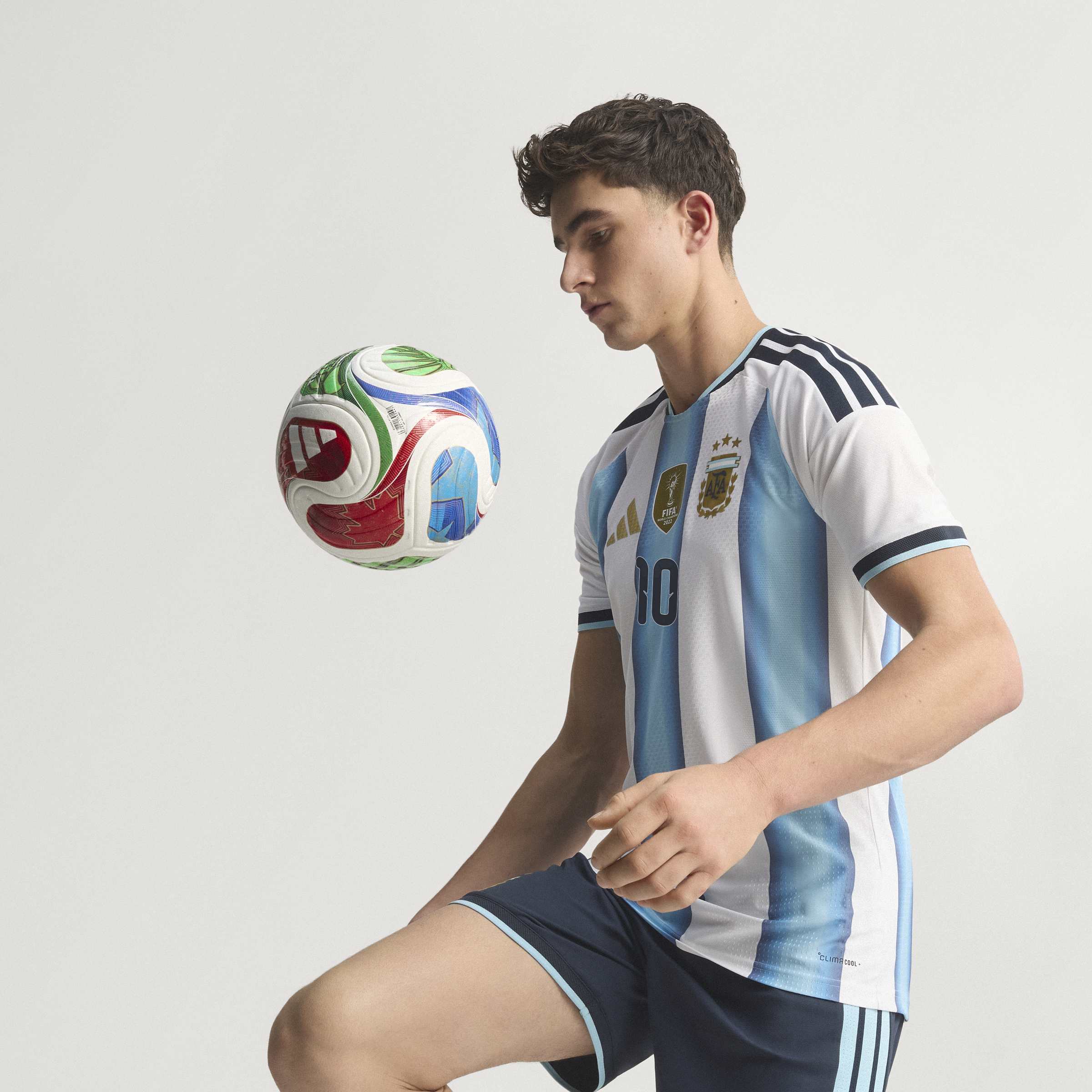 adidas Argentina 26 Home Messi Authentic Jersey