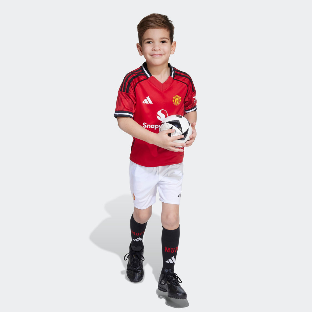 adidas Manchester United 25/26 Home Mini Kit Kids