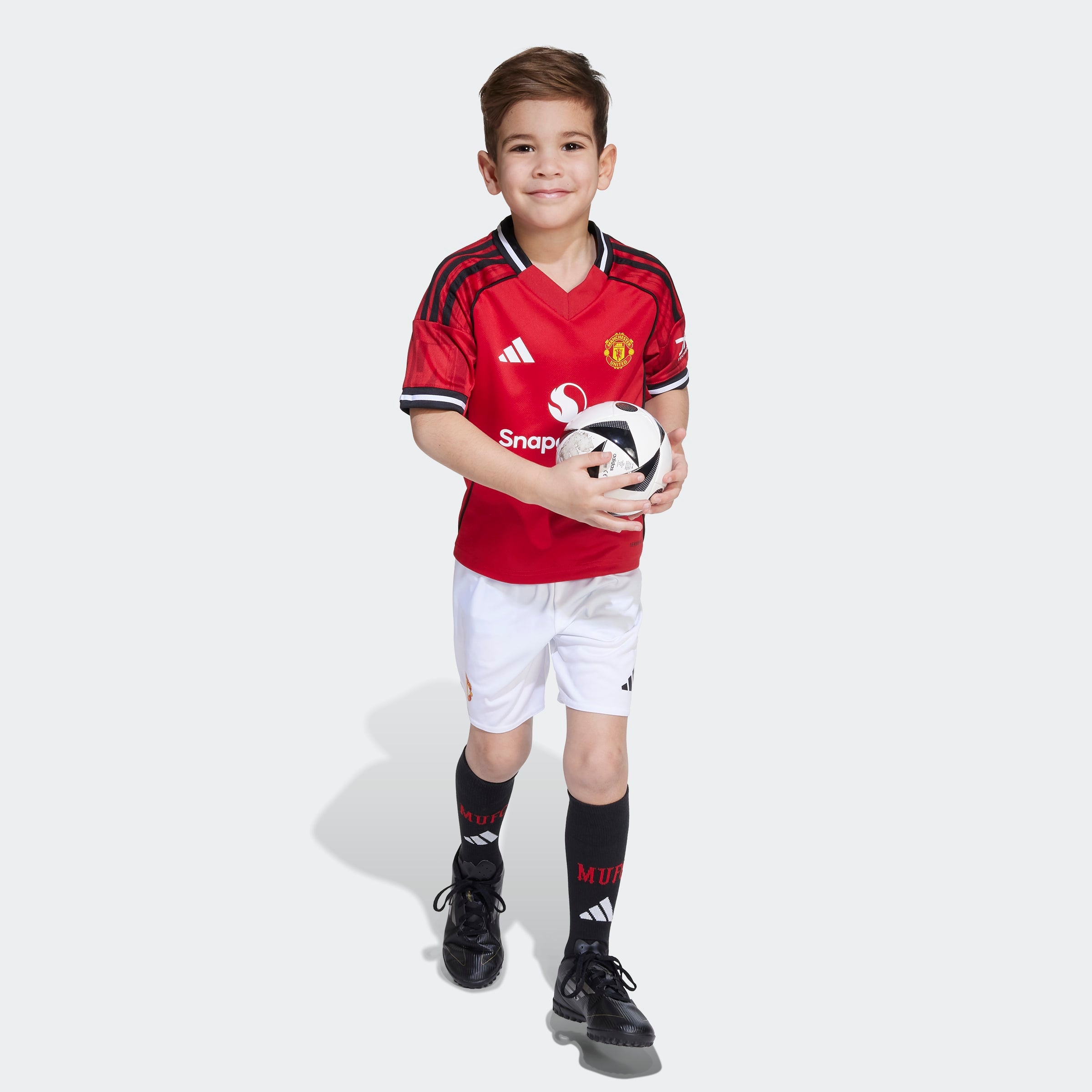 adidas Manchester United 25/26 Home Mini Kit Kids