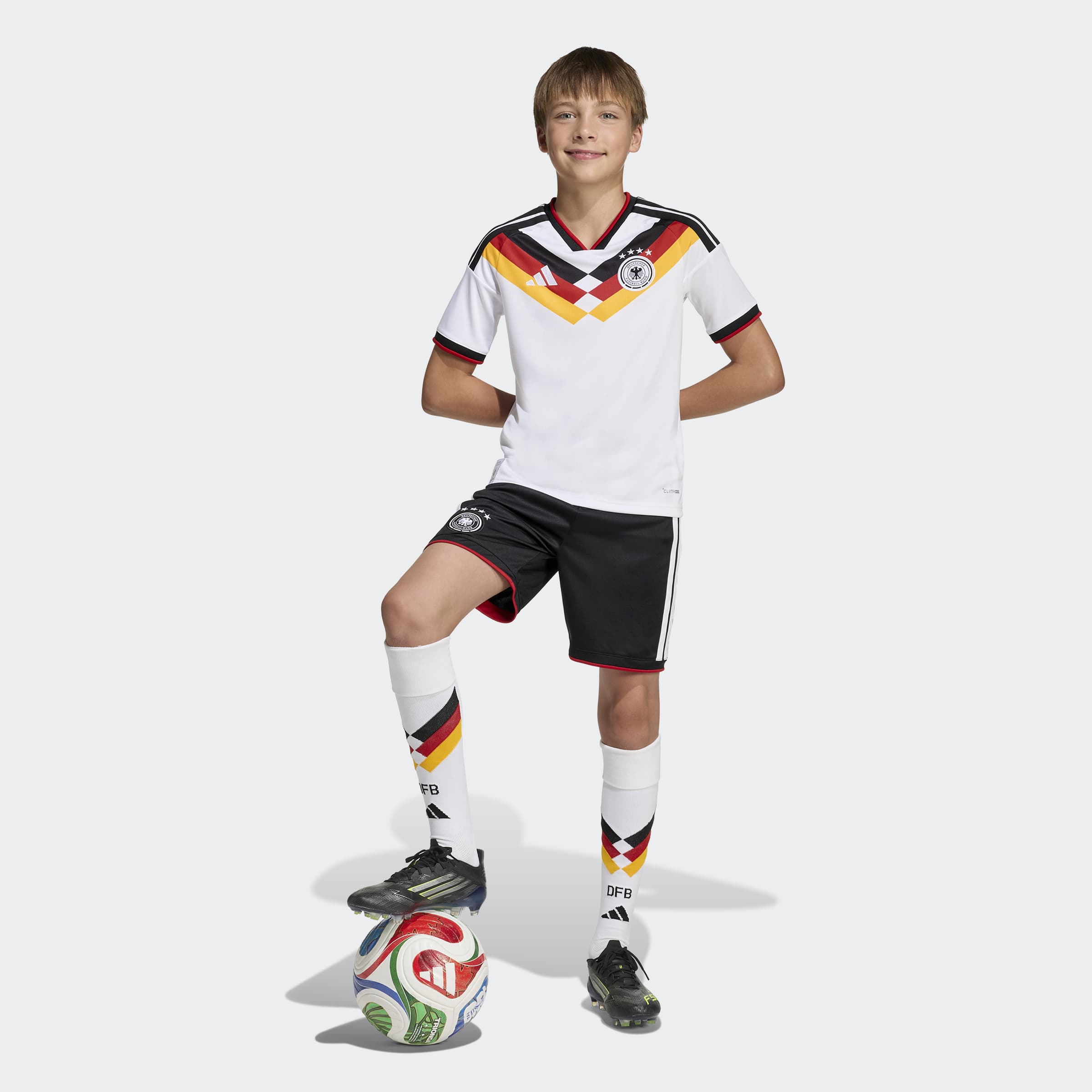 adidas Germany 26 Home Replica Kids Jersey