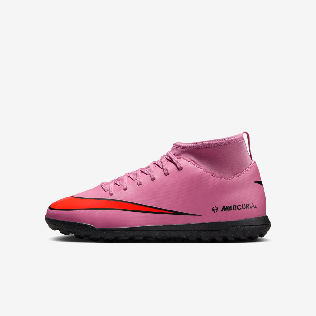 Nike Jr. Mercurial Superfly 10 Club Little/Big Kids' Turf High-Top Shoes