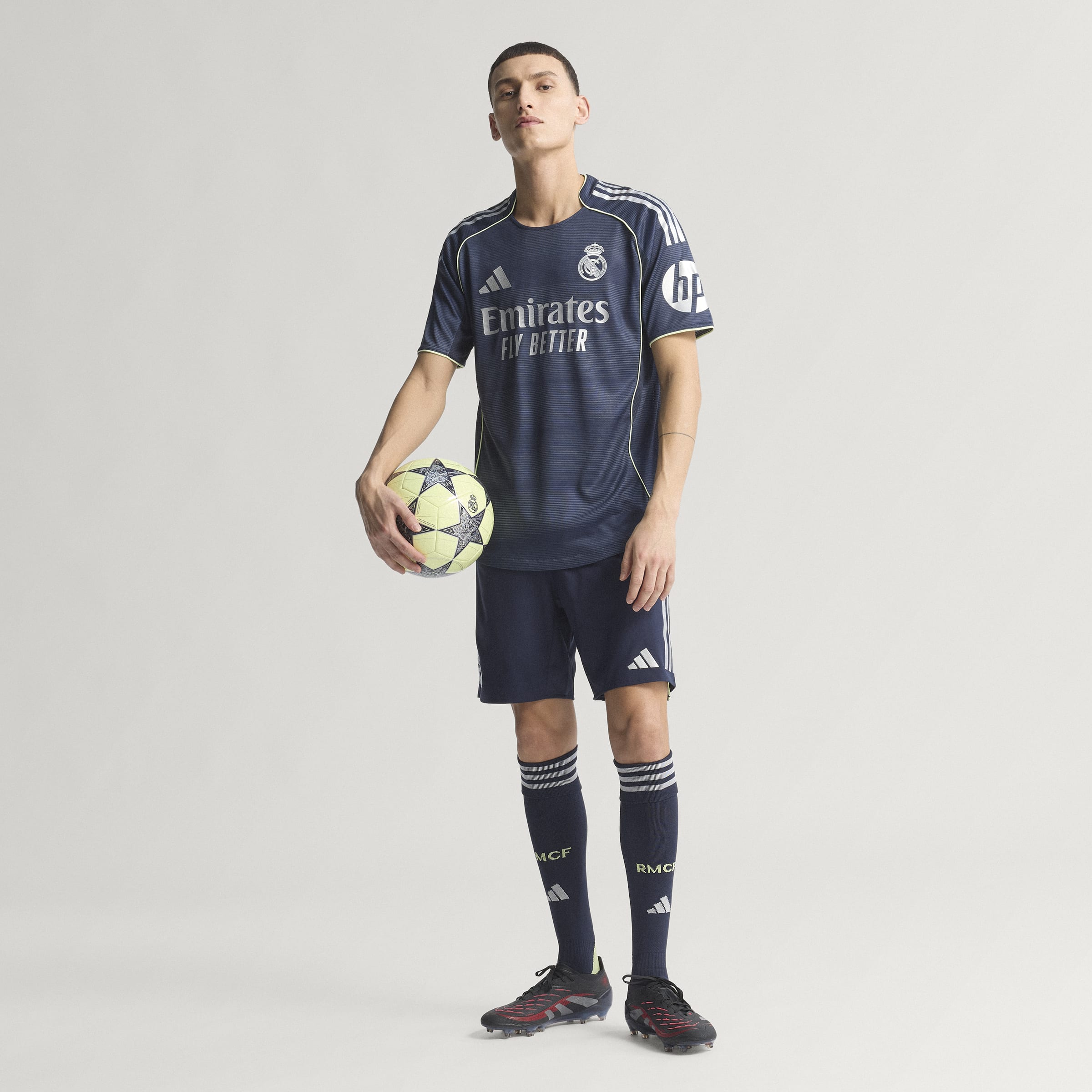 adidas Real Madrid 25/26 Away Authentic Jersey