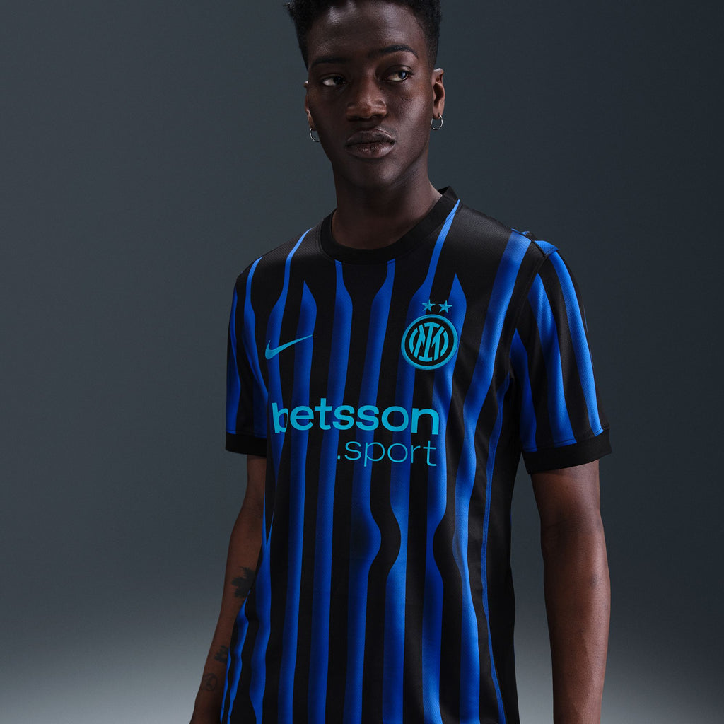 Inter Milan 2025/26 Stadium Home Men's Nike Dri-FIT Replica Jersey