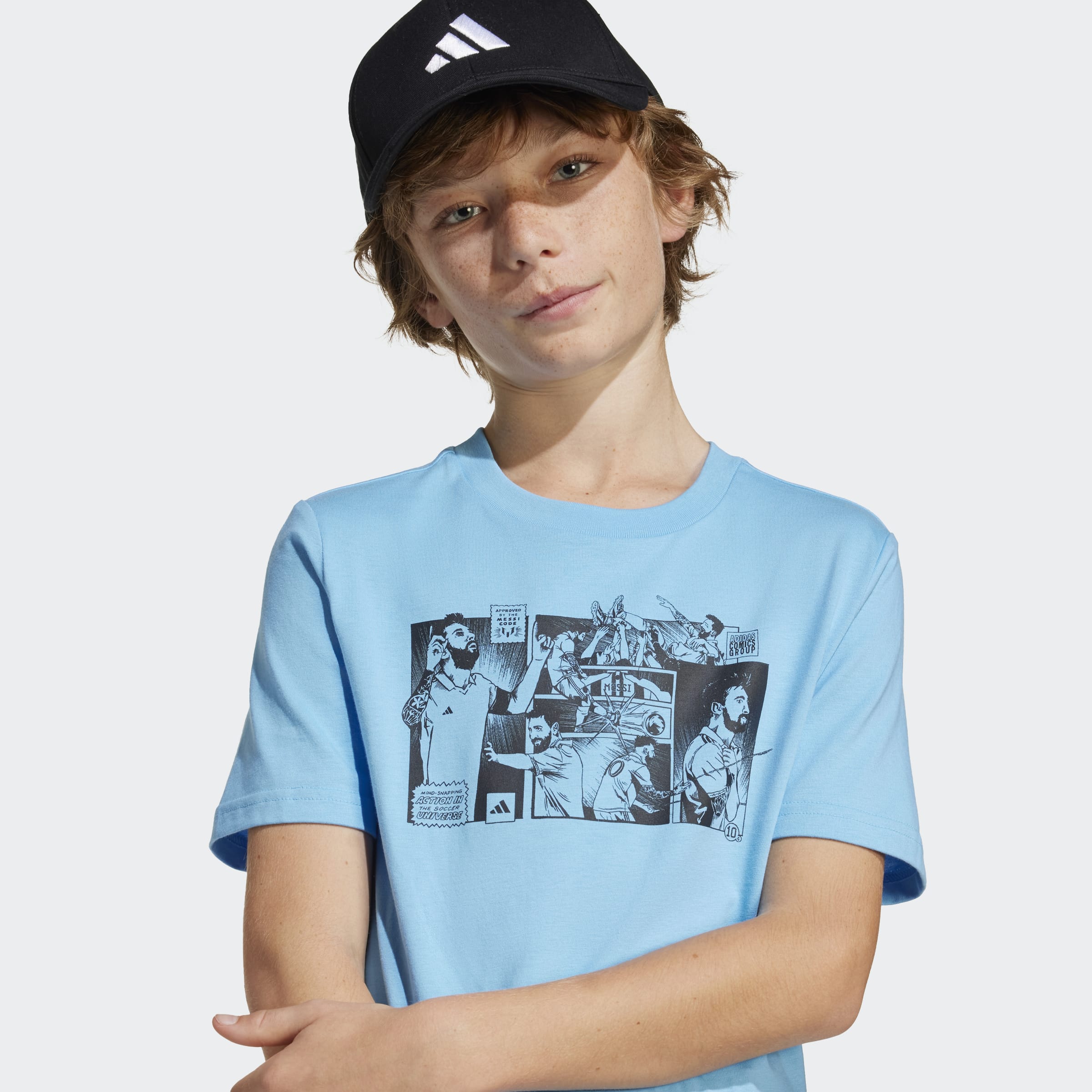 adidas Messi Icon Graphic Tee Kids