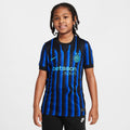Inter Milan 2025/26 Stadium Home Big Kids' Nike Dri-FIT Replica Jersey