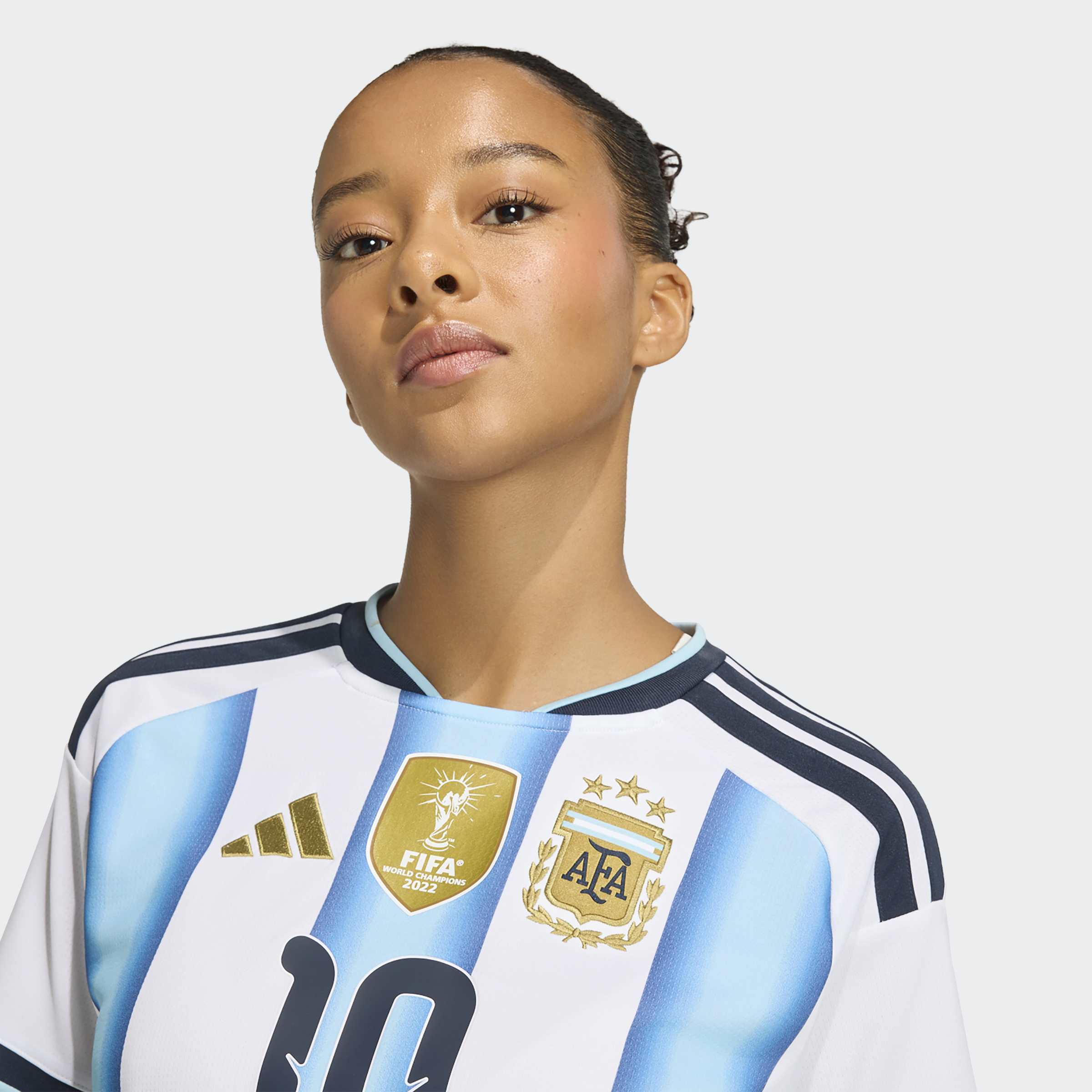 adidas Argentina 26 Home Messi Women's Jersey