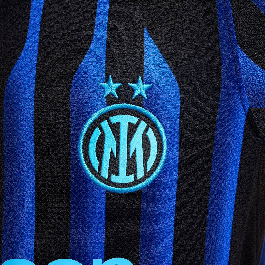 Inter Milan 2025/26 Stadium Home Big Kids' Nike Dri-FIT Replica Jersey