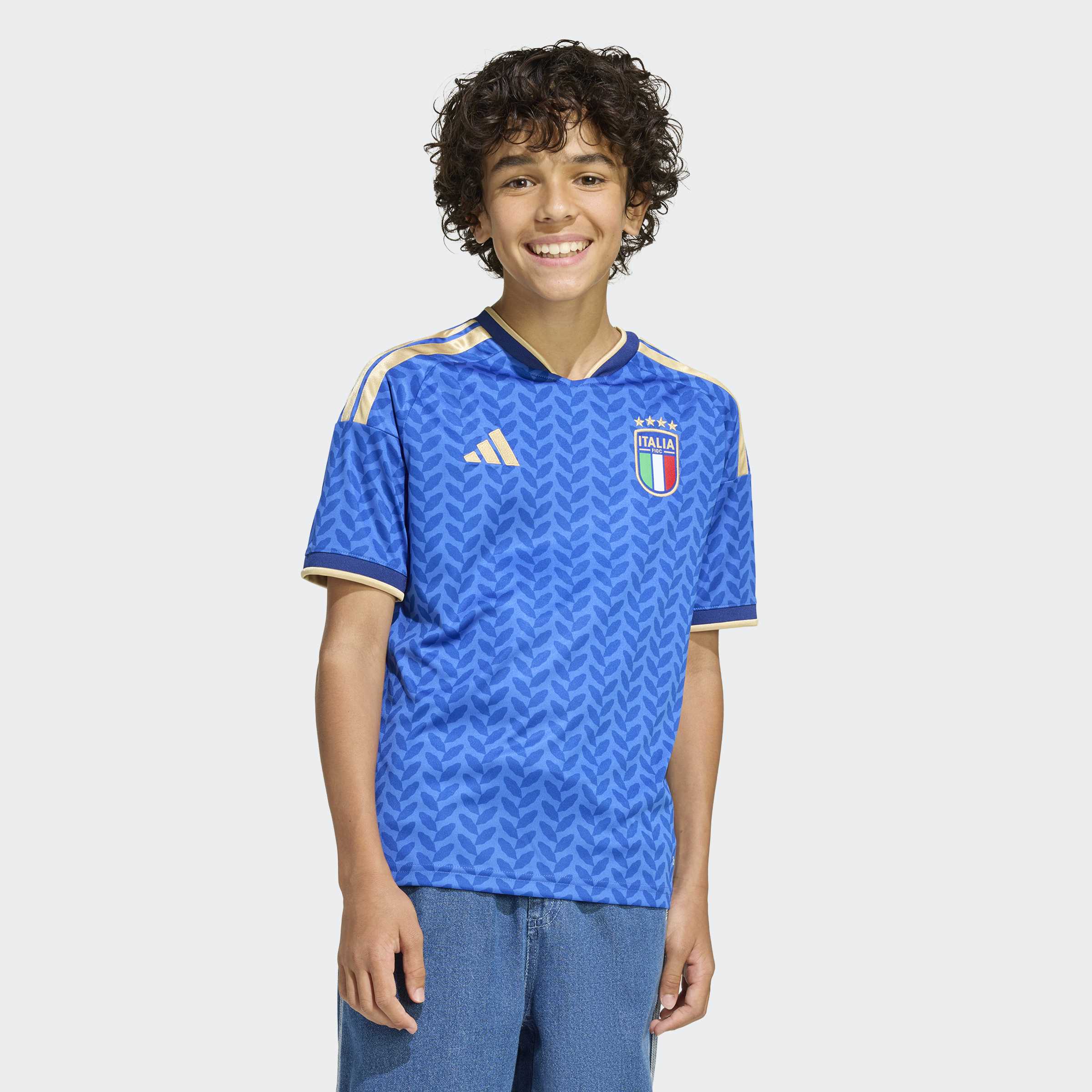 adidas Italy 26 Home Kids Jersey