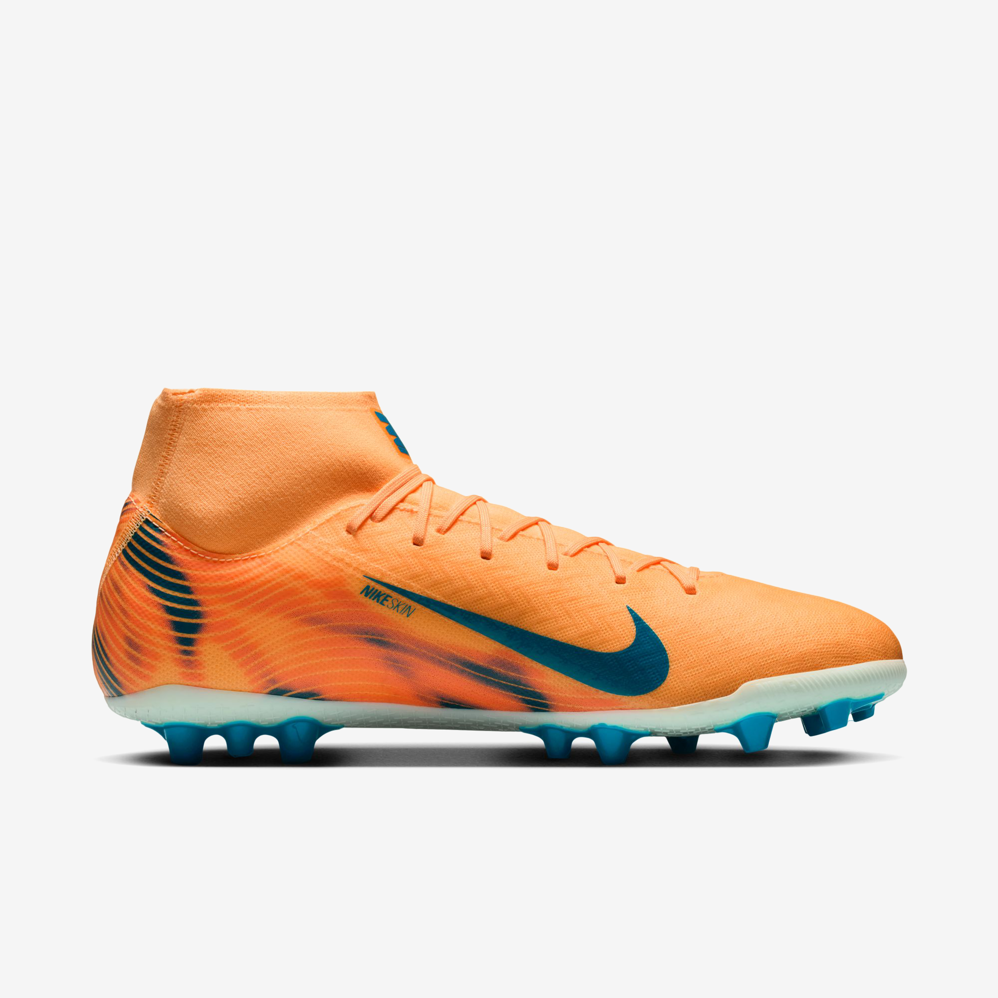Kylian Mbappé Nike Mercurial Superfly 10 Academy Artificial-Grass High-Top Soccer Cleats