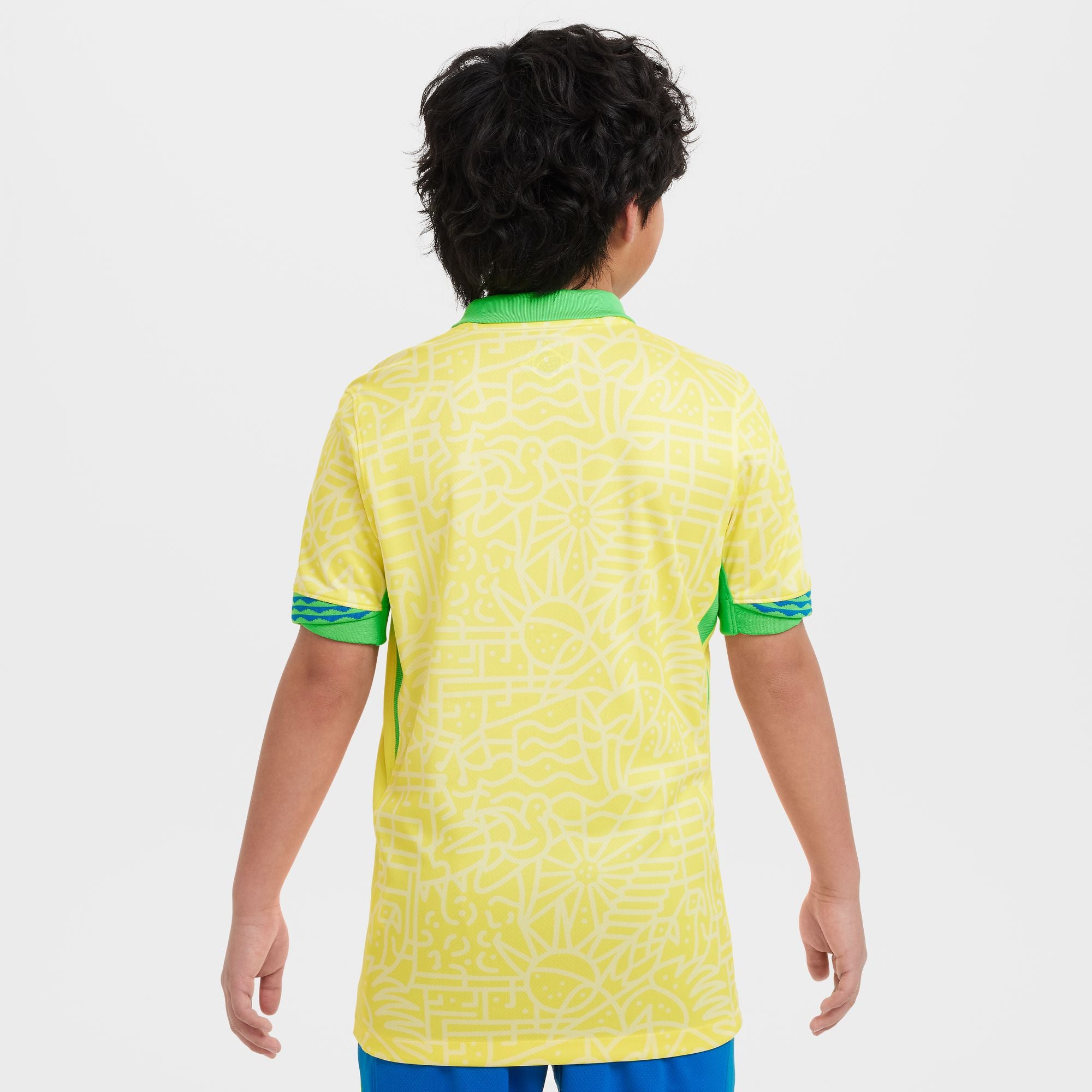 Nike - Kids Brazil 24/25 Home Jersey