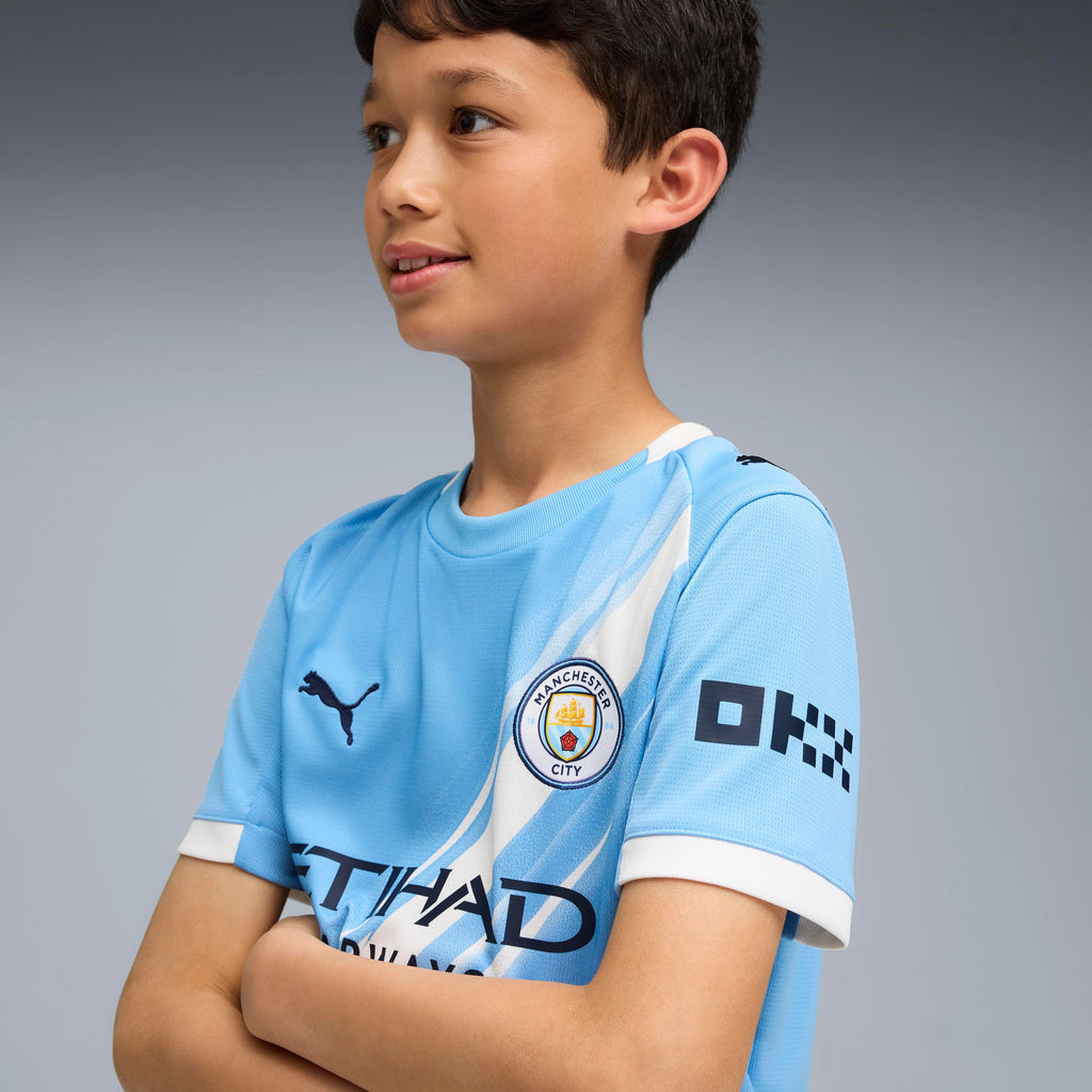 PUMA Manchester City 25/26 Home Replica Jersey Kids