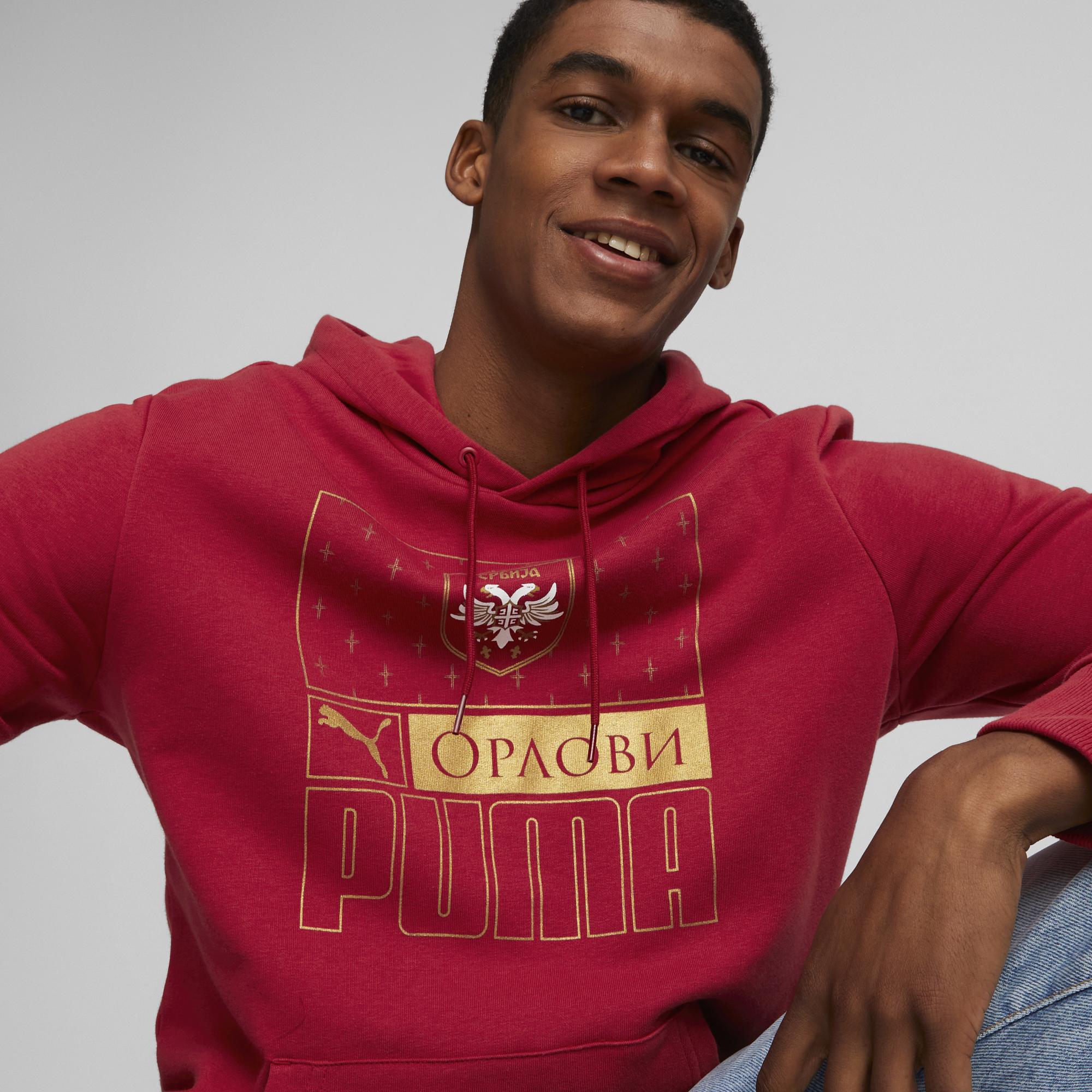 PUMA Serbia Football Core Hoodie