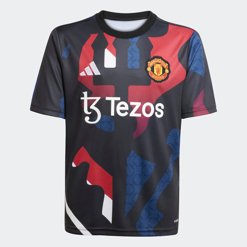 adidas Manchester United 24/25 Pre-Match Jersey Kids