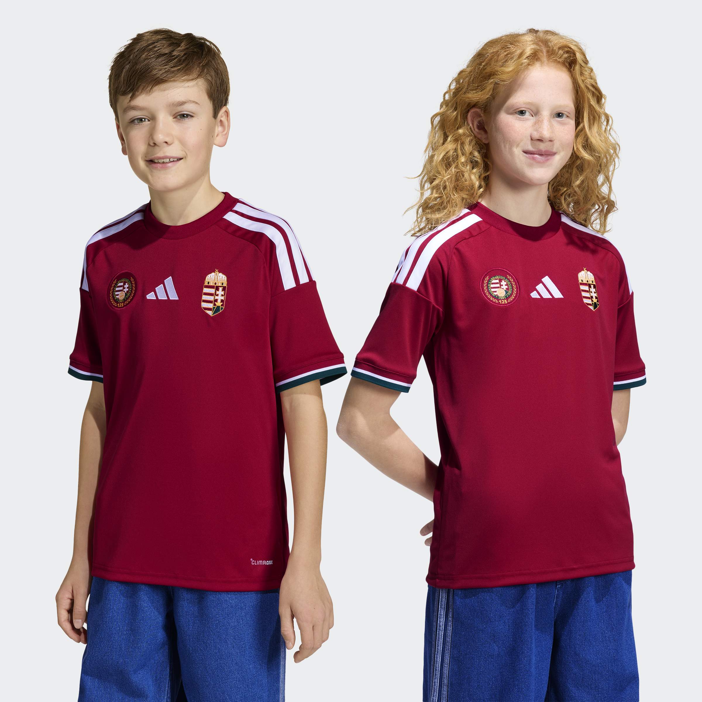 adidas Hungary 26 Home Kids Jersey