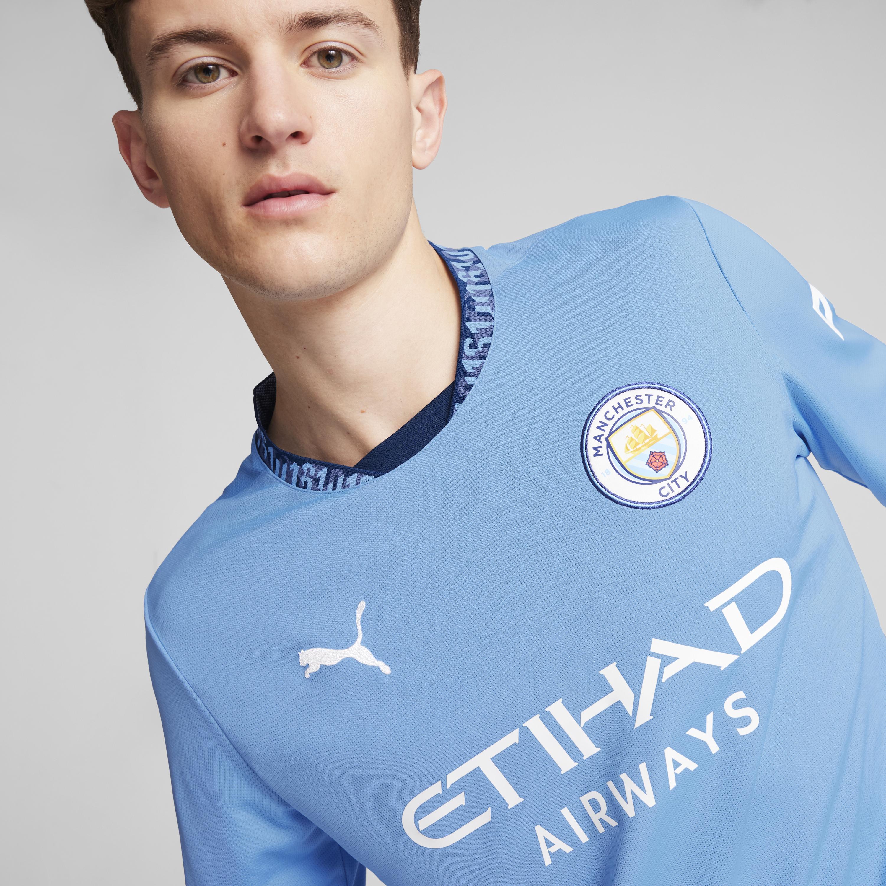 PUMA Manchester City 24/25 Long Sleeve Home Replica Jersey – FC Soccer
