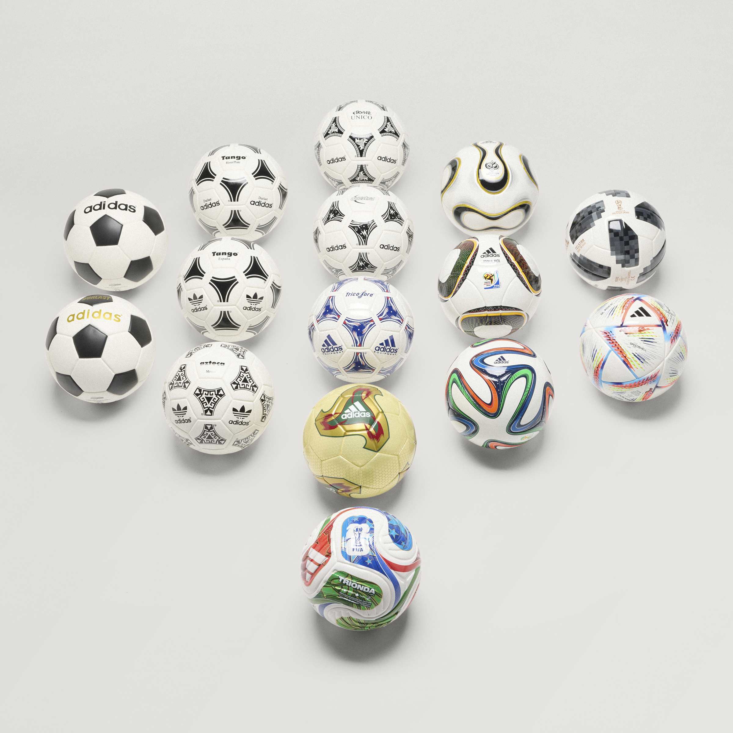 adidas FIFA World Cup Historical Mini Ball Set – FC Soccer