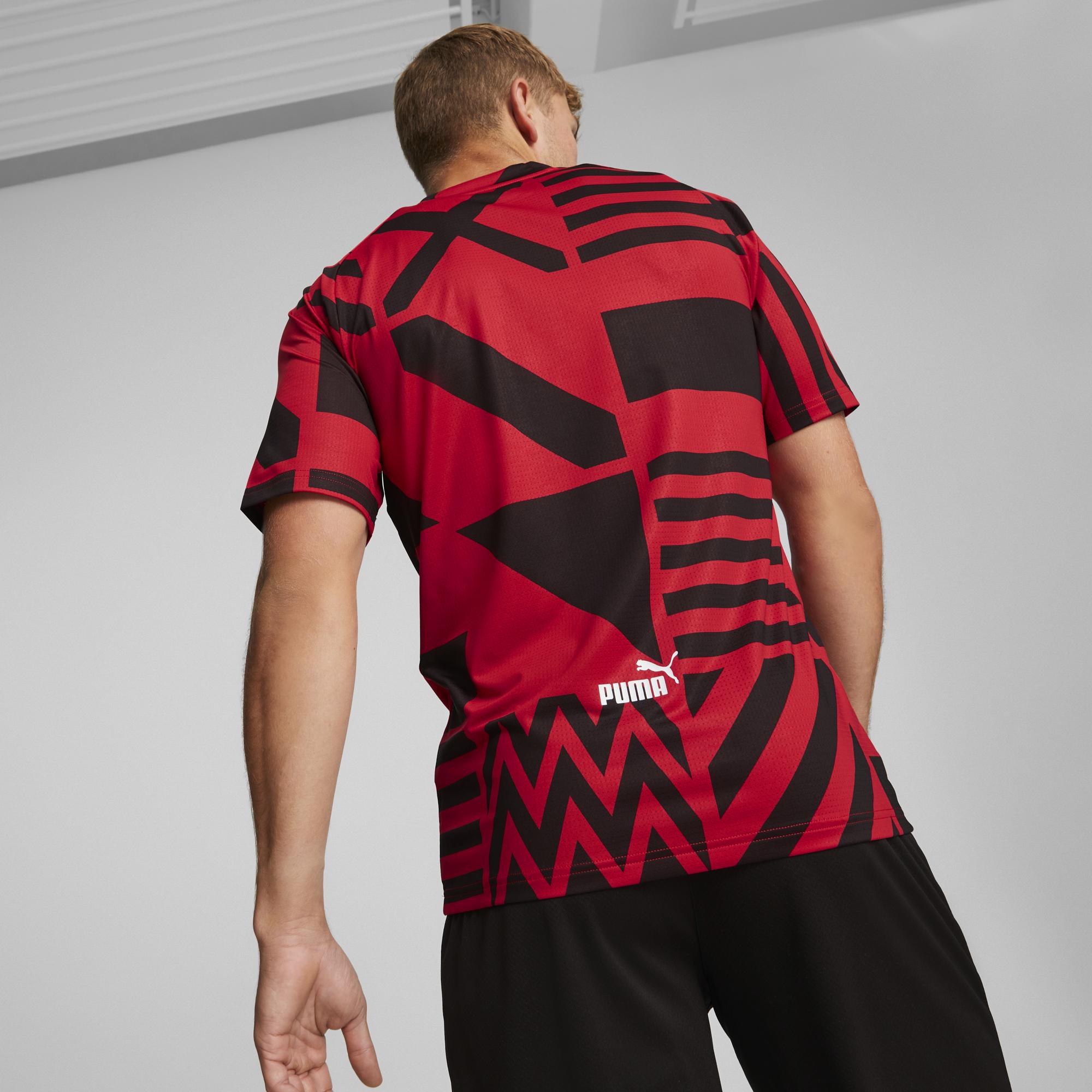 PUMA AC Milan 22/23 Pre-Match Short-Sleeve Men's Soccer Jersey