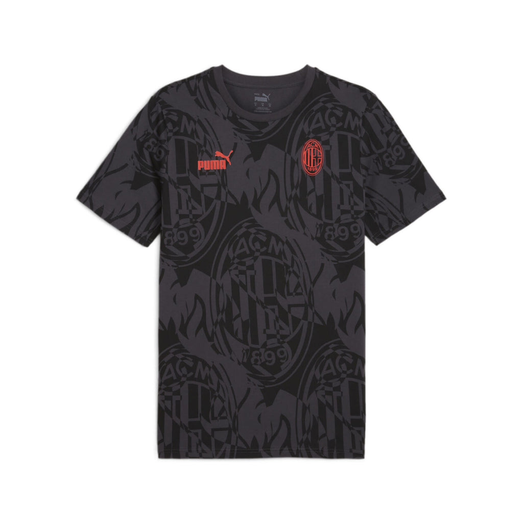 PUMA AC Milan Football Culture Tee AOP