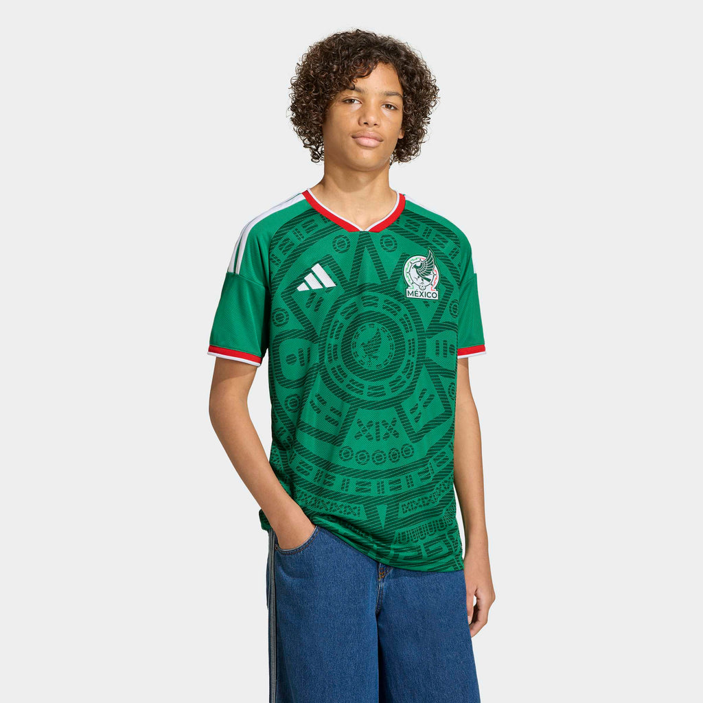 adidas Mexico 26 Home Kids Jersey