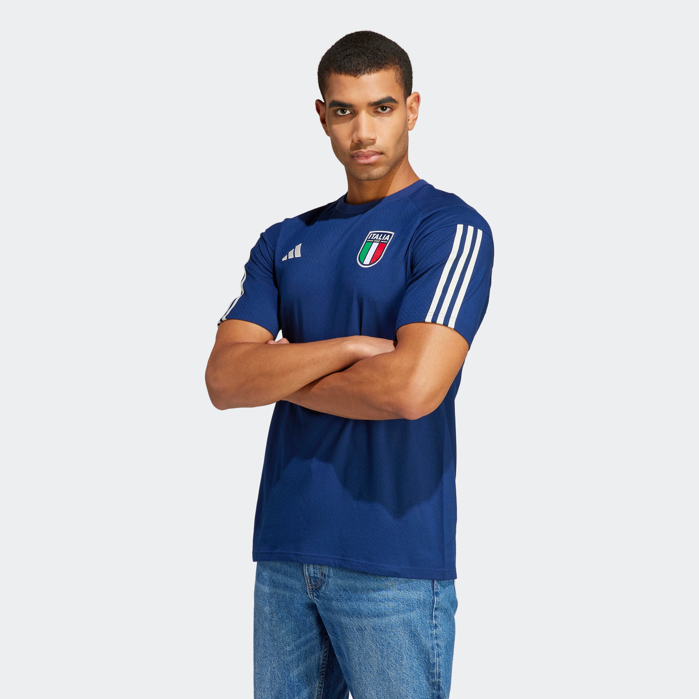 adidas Italy Tiro 23 Cotton T-Shirt