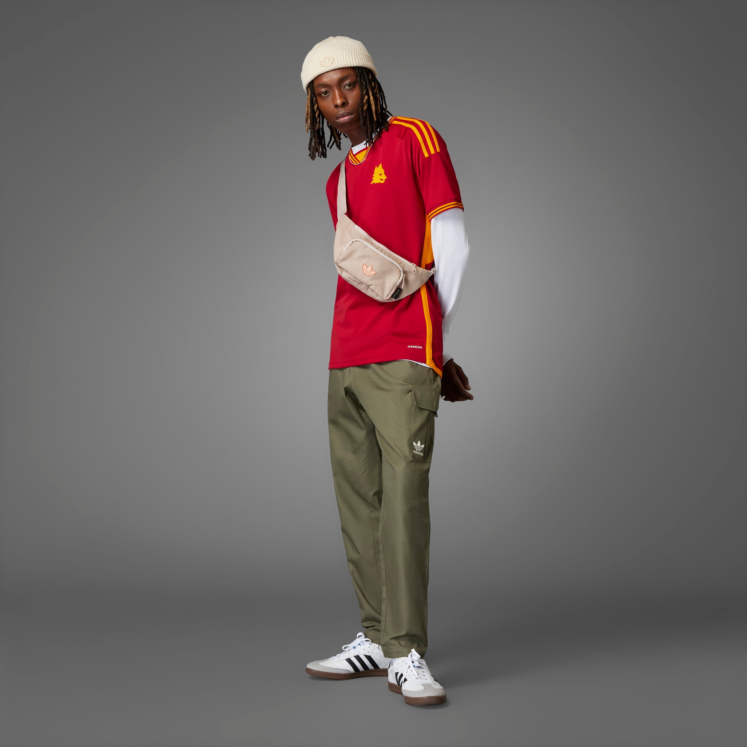 adidas AS Roma 23/24 Home Jersey