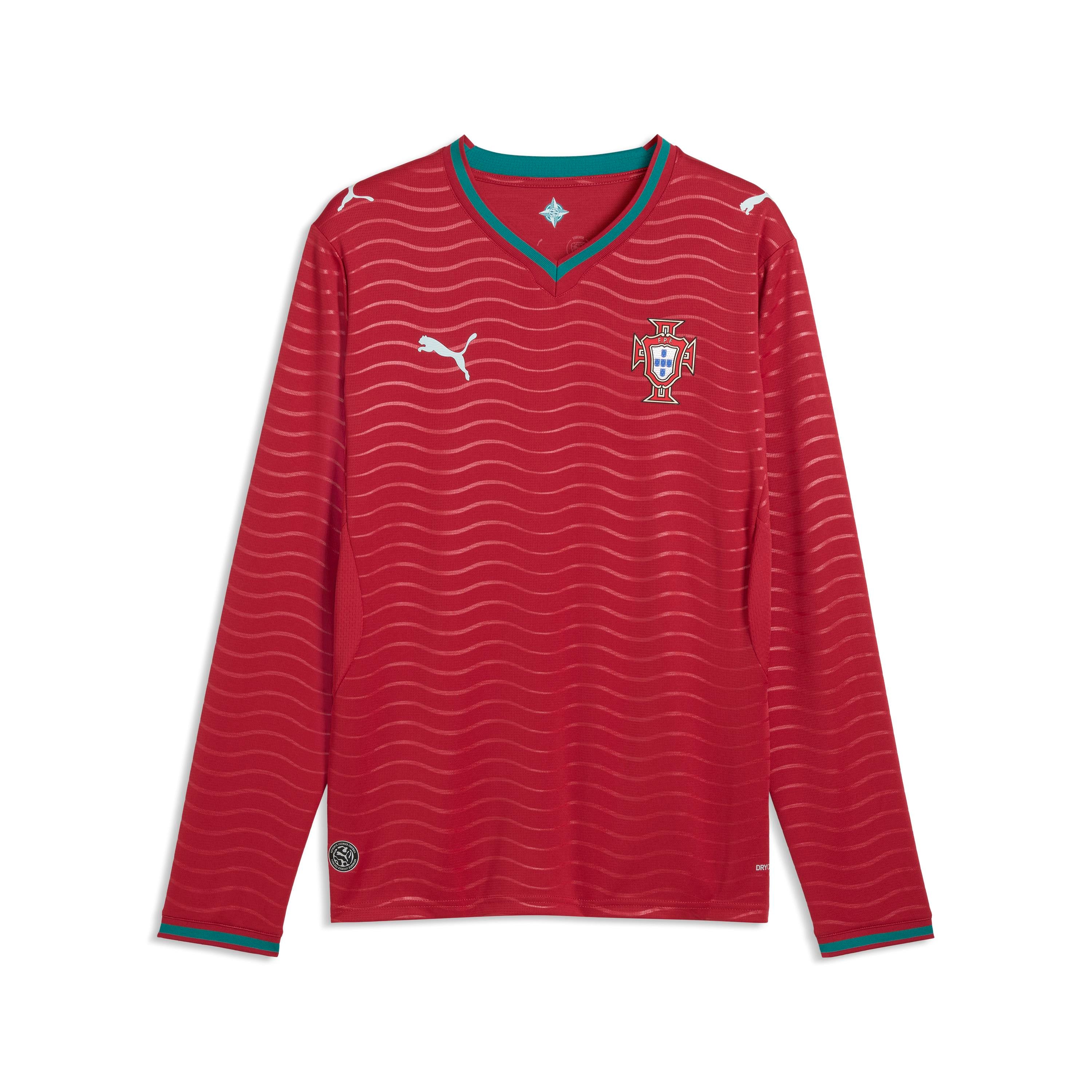 PUMA Portugal 2026 Home Men's Long Sleeve Soccer Jersey