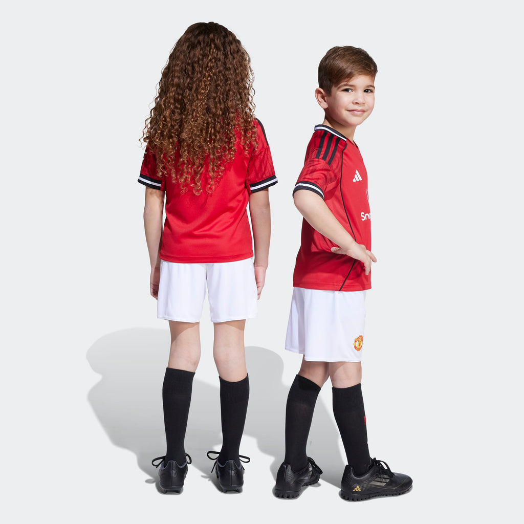 adidas Manchester United 25/26 Home Mini Kit Kids