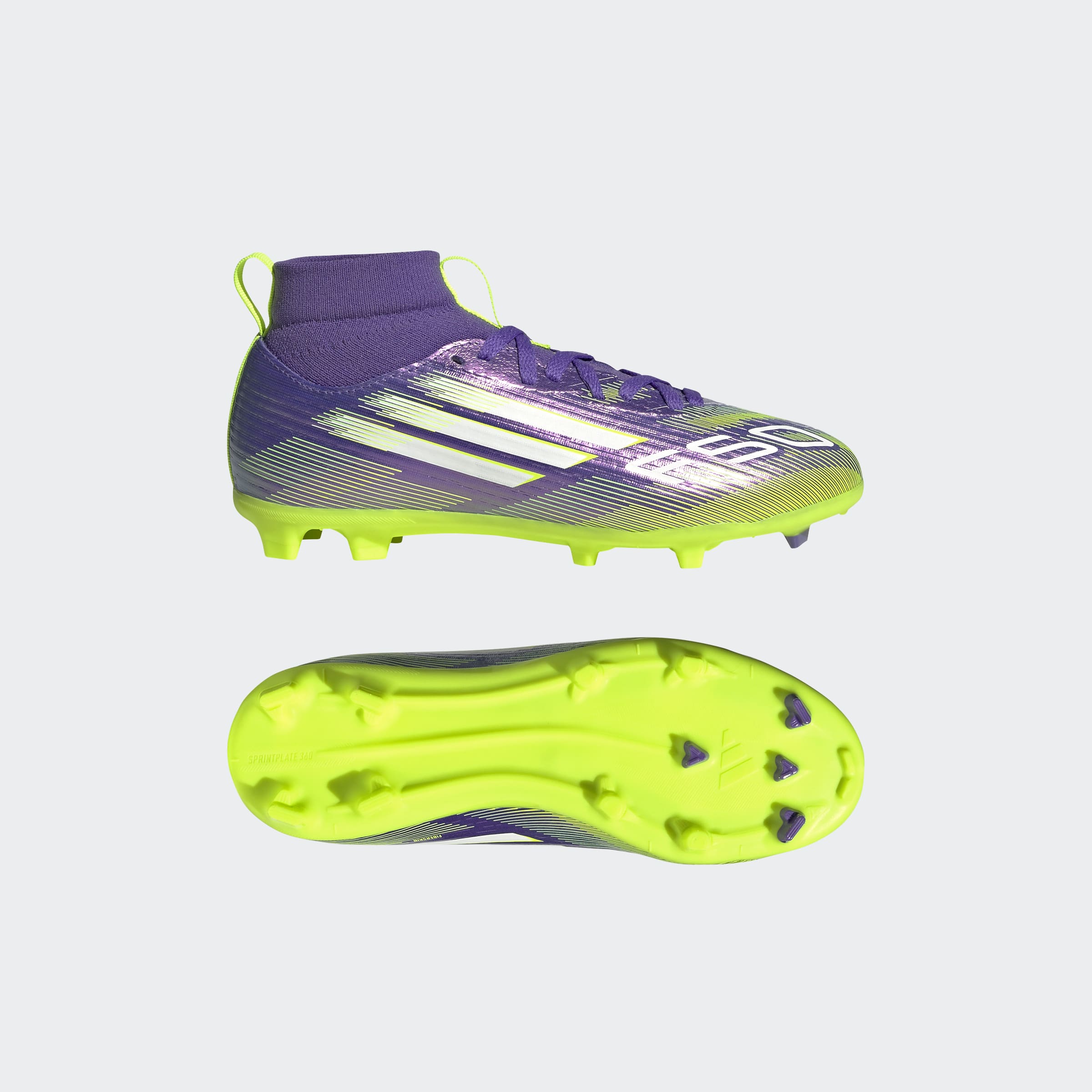 adidas F50 League Mid Firm/Multi-Ground Cleats kids