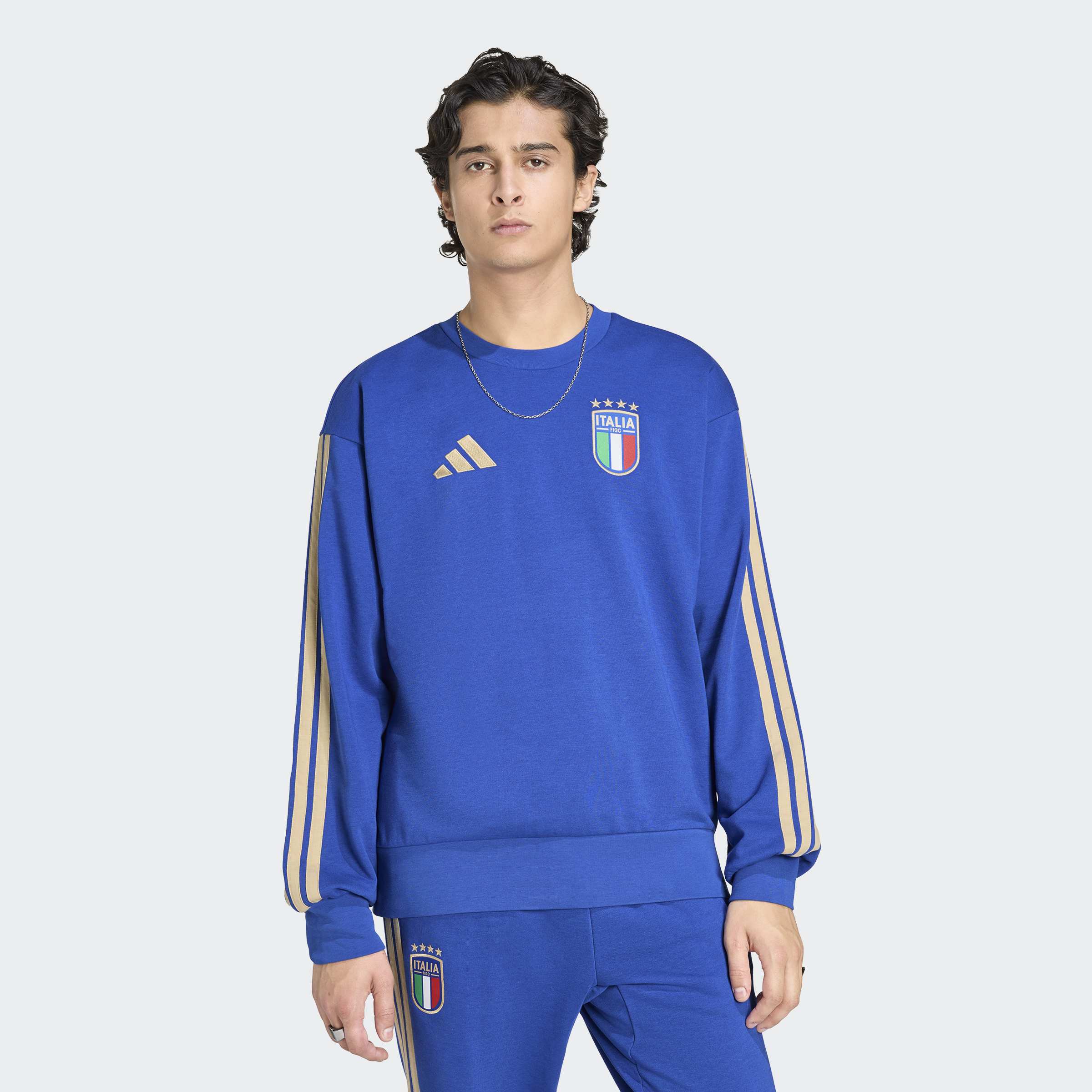 adidas Italy DNA Crew Sweat