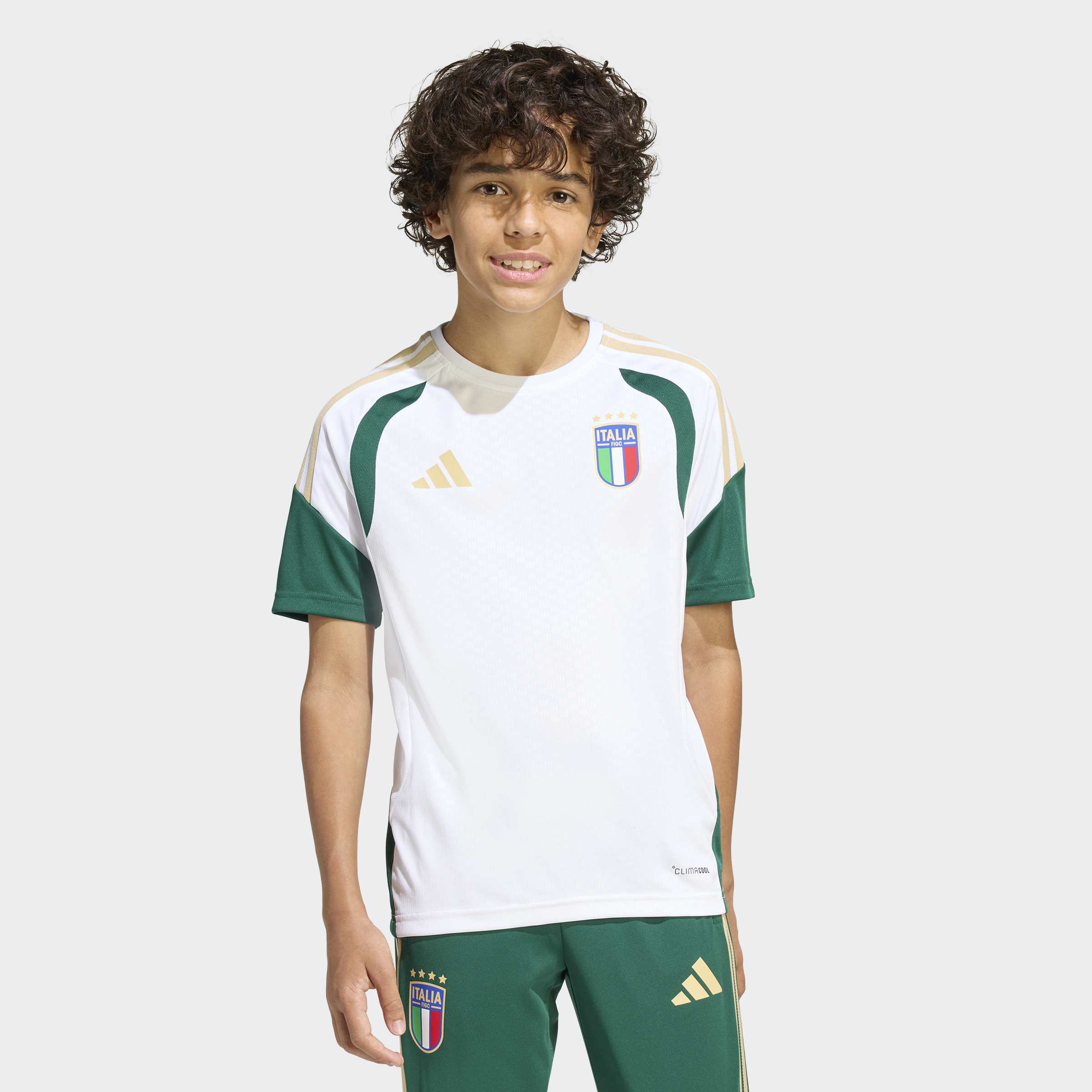 adidas Italy 26 Tiro Kids Training Jersey