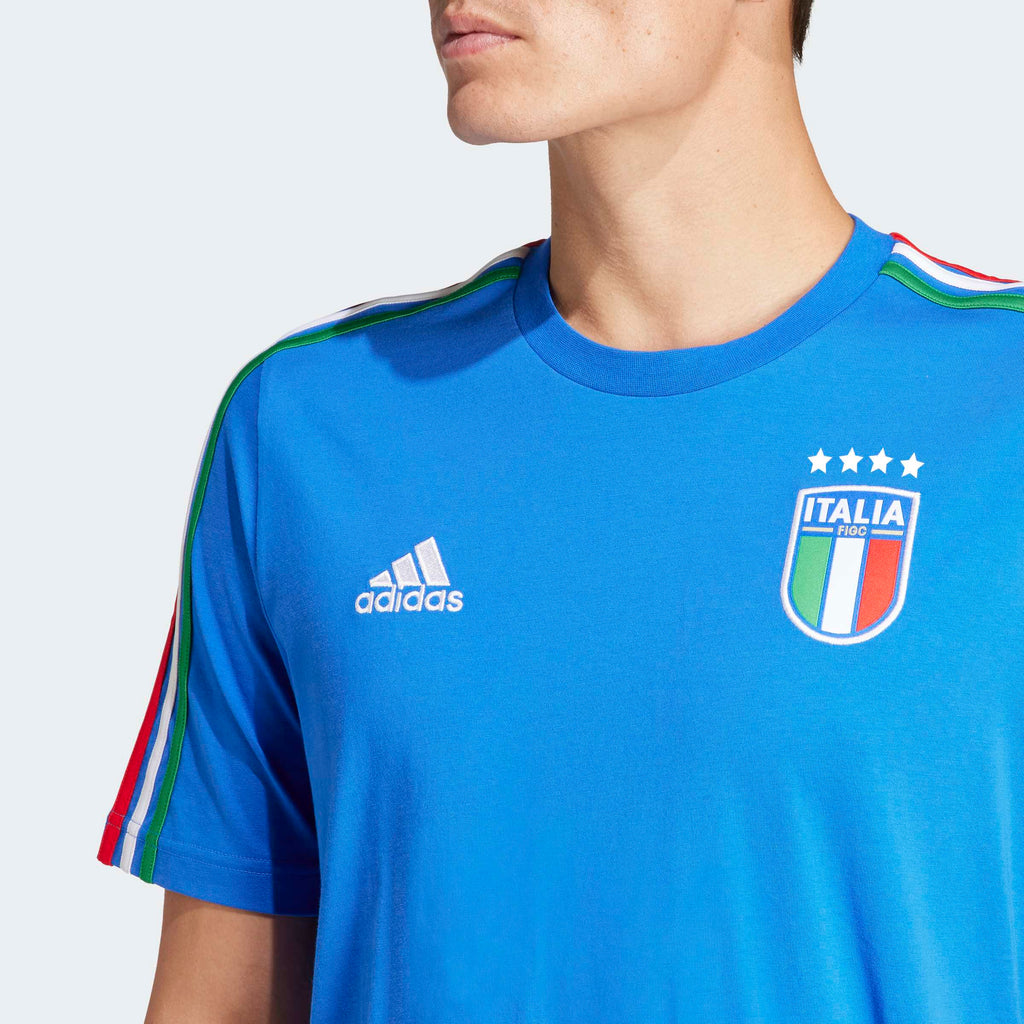 adidas Italy DNA 3-Stripes T-Shirt