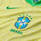 Brazil 2024 Stadium Home Men's Nike Dri-FIT Soccer Replica Jersey