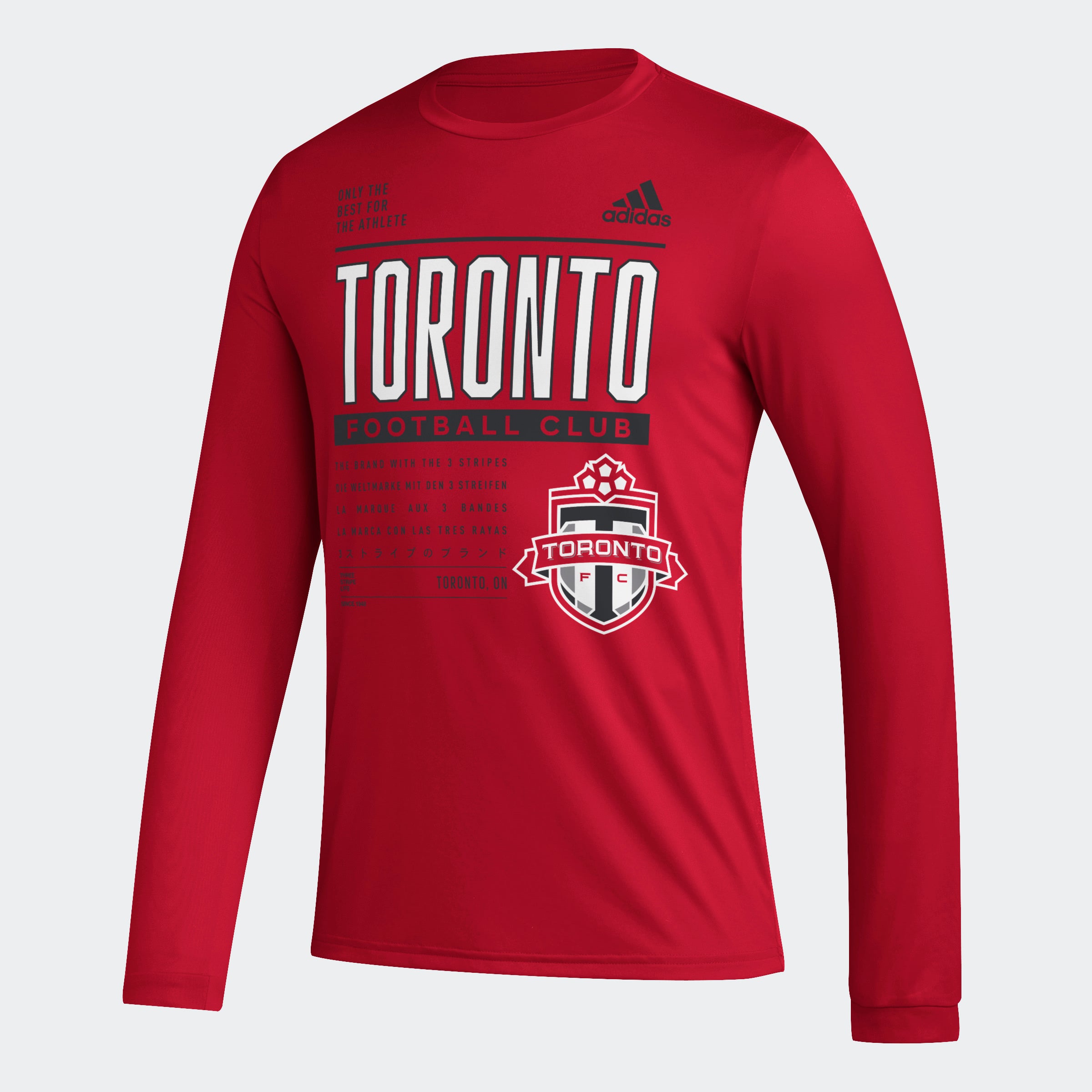 adidas Toronto FC Graphic Long Sleeve Tee