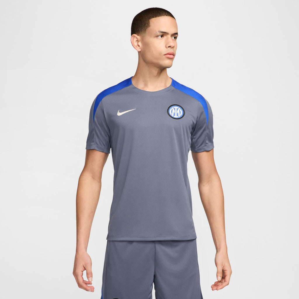 Inter Milan Strike Men's Nike Dri-FIT Short-Sleeve Knit Top