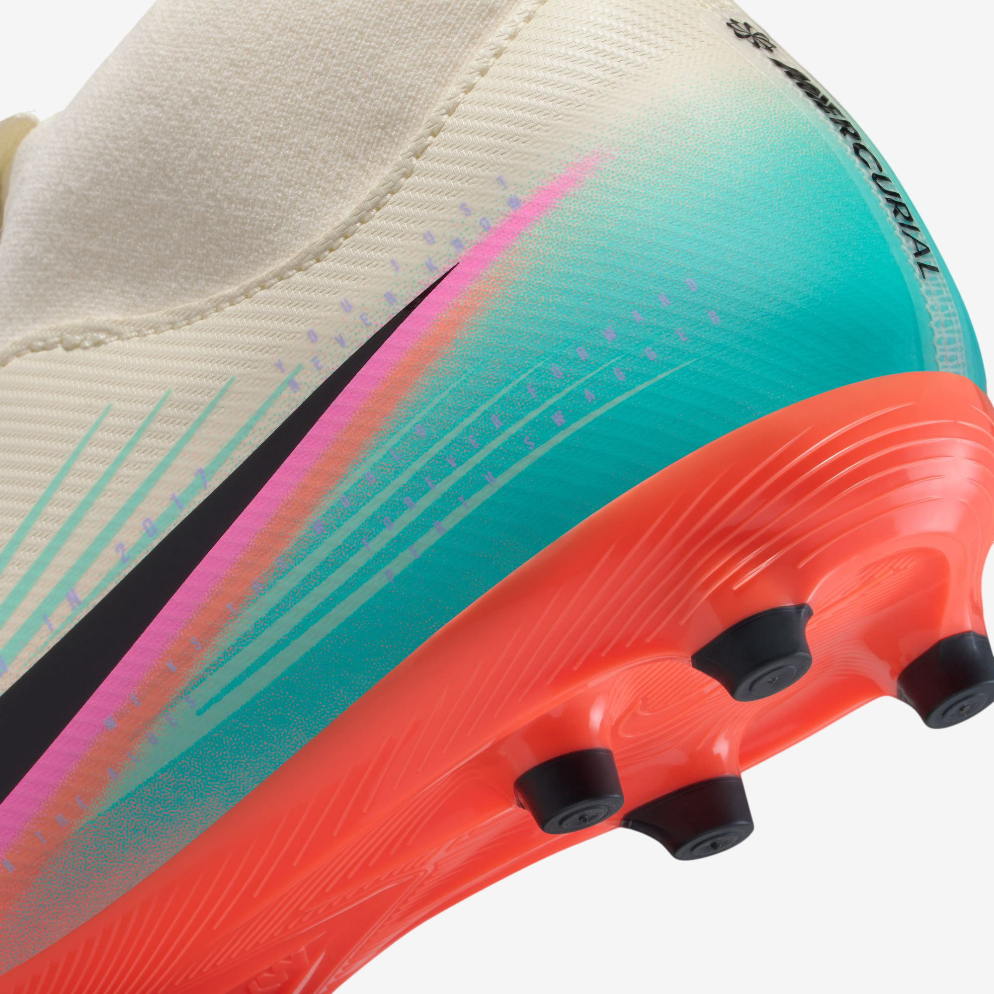 Sam Kerr Nike Jr. Mercurial Superfly 10 Academy Big Kids' Multi-Ground High-Top Soccer Cleats