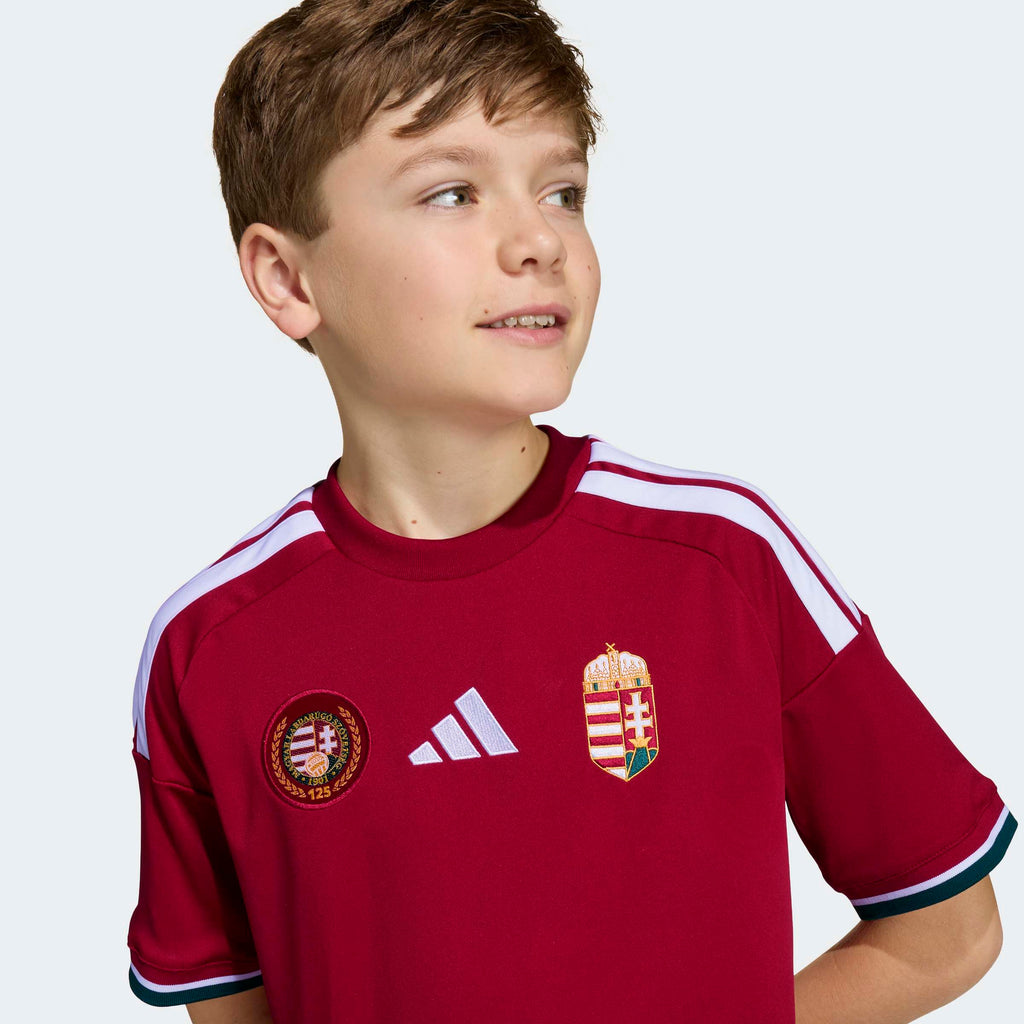 adidas Hungary 26 Home Kids Jersey