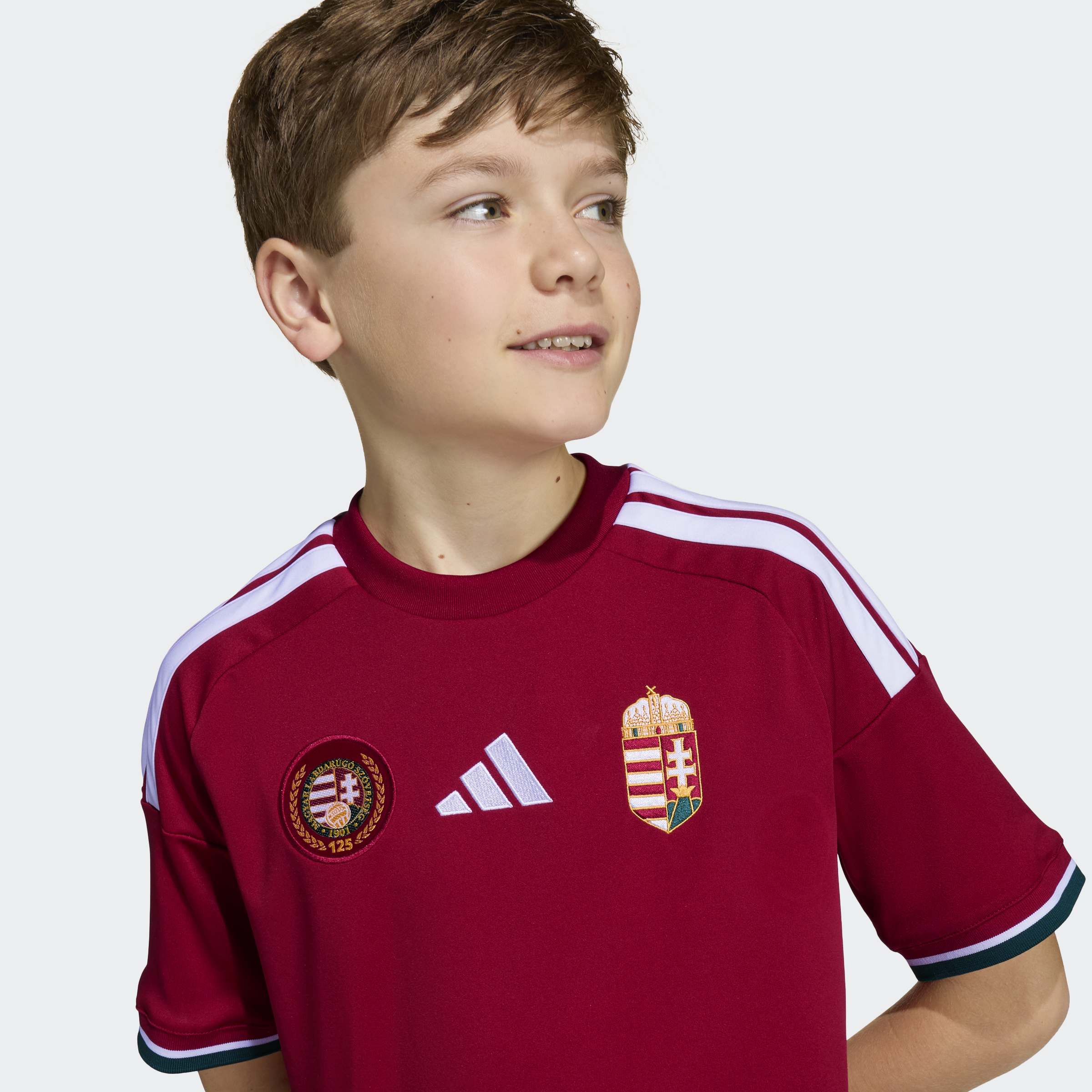 adidas Hungary 26 Home Kids Jersey