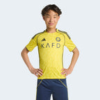 adidas Al Nassr FC 25/26 Ronaldo Home Jersey Kids