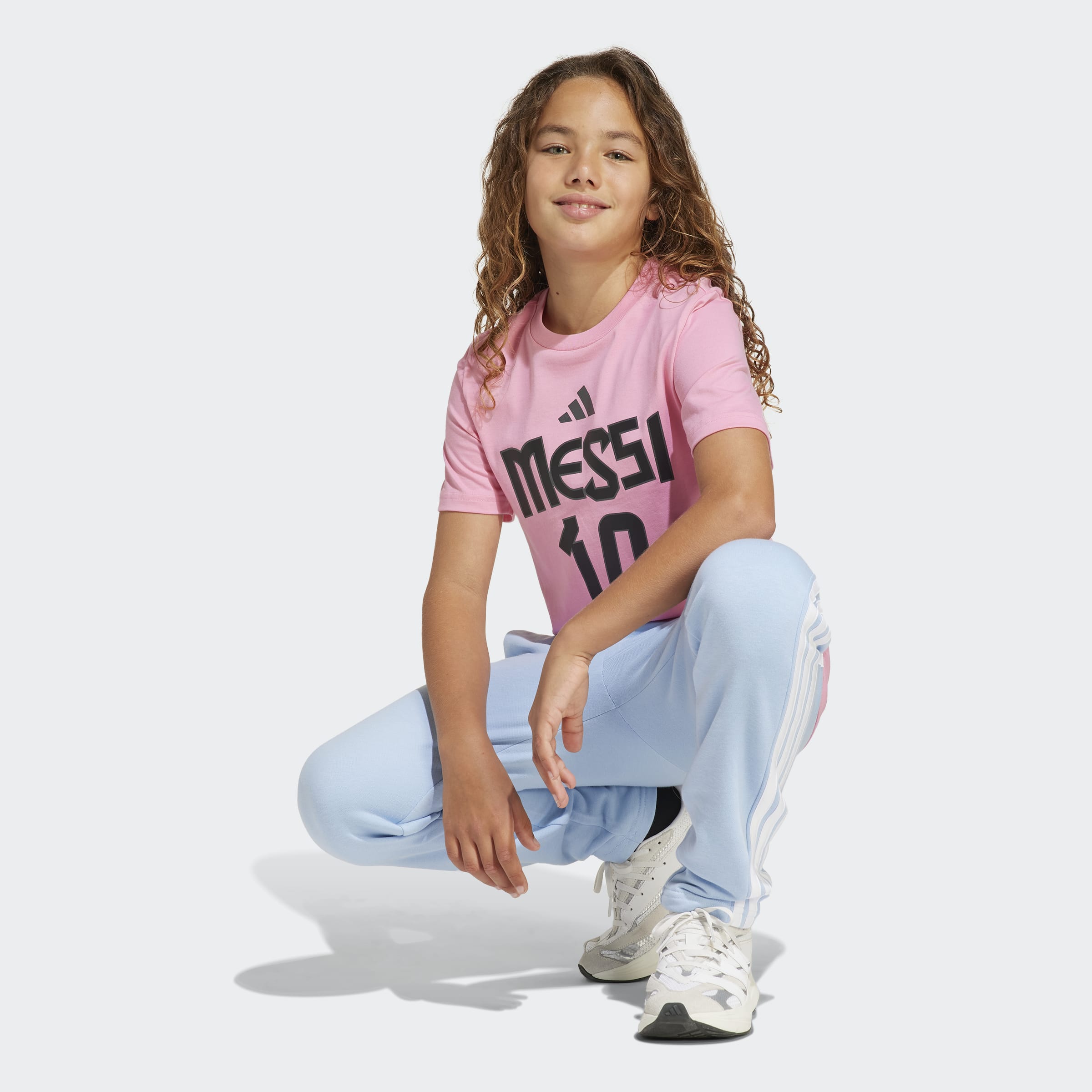adidas Messi Name and Number Graphic Tee Kids