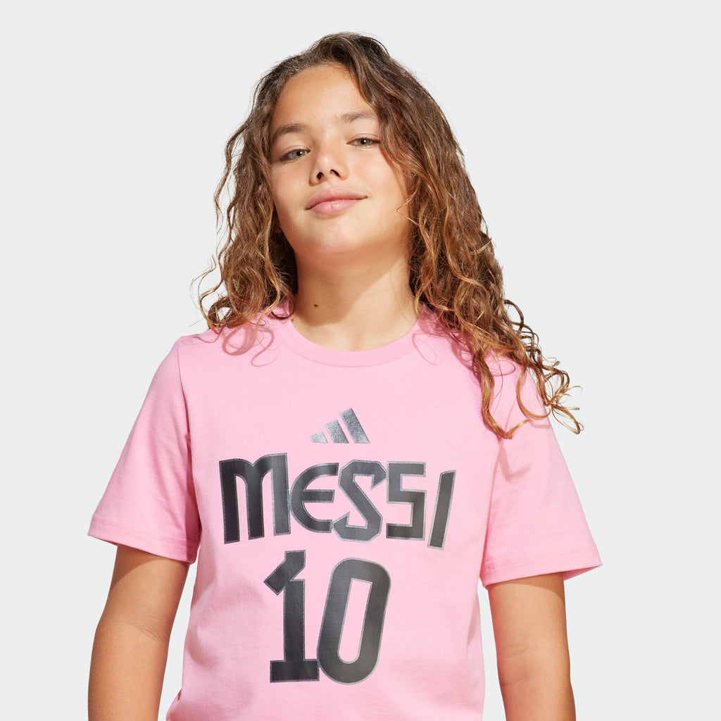 adidas Messi Name and Number Graphic Tee Kids