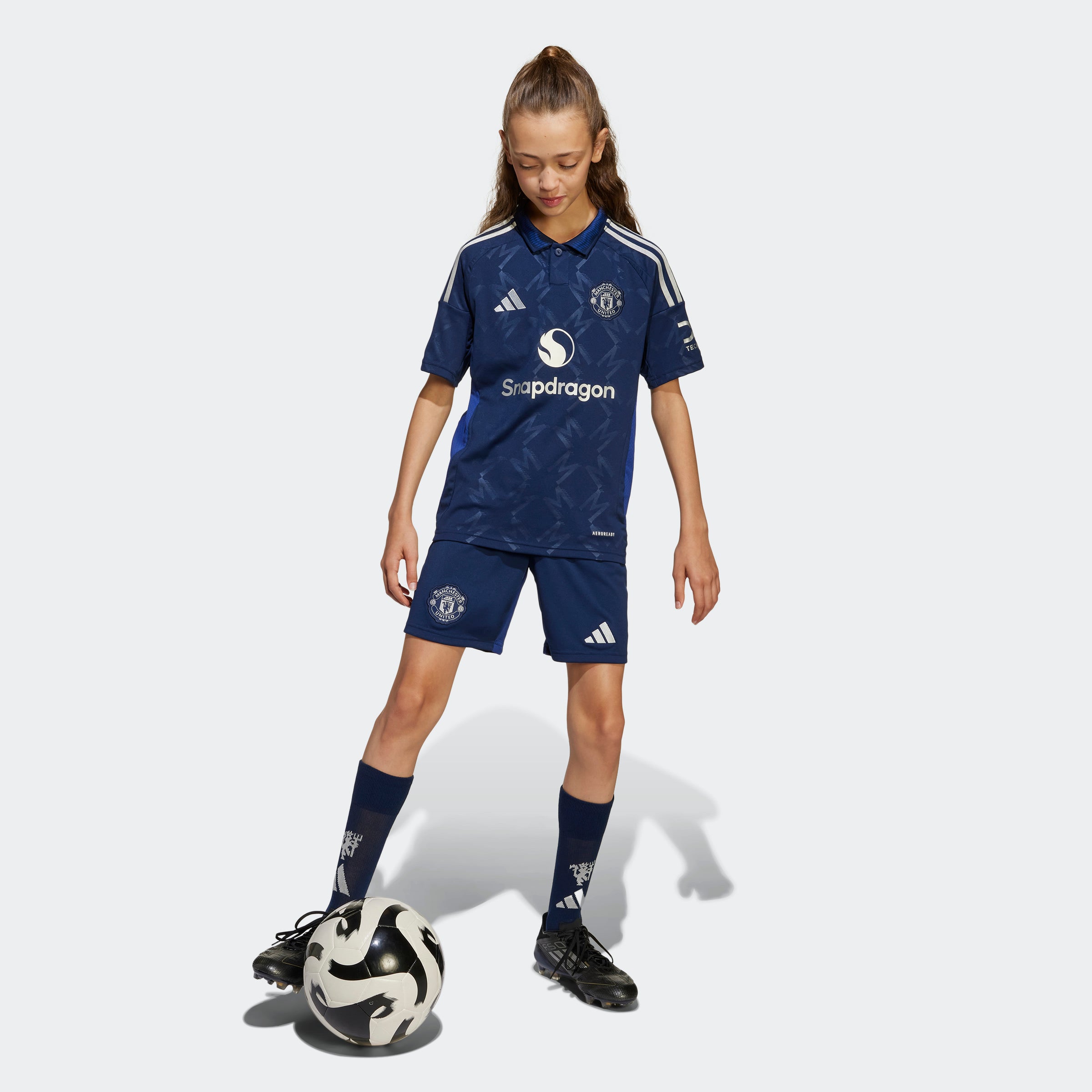 adidas Manchester United 24/25 Away Jersey Kids